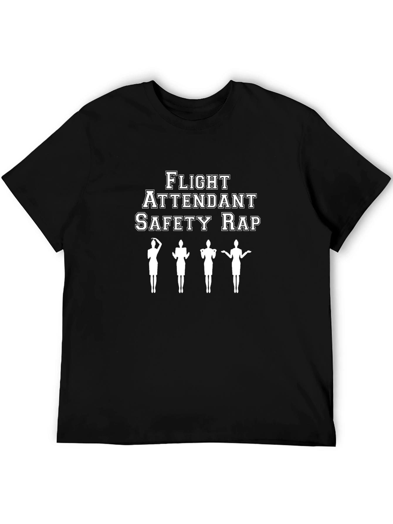 Flight Attendant Safety Rap T-Shirt