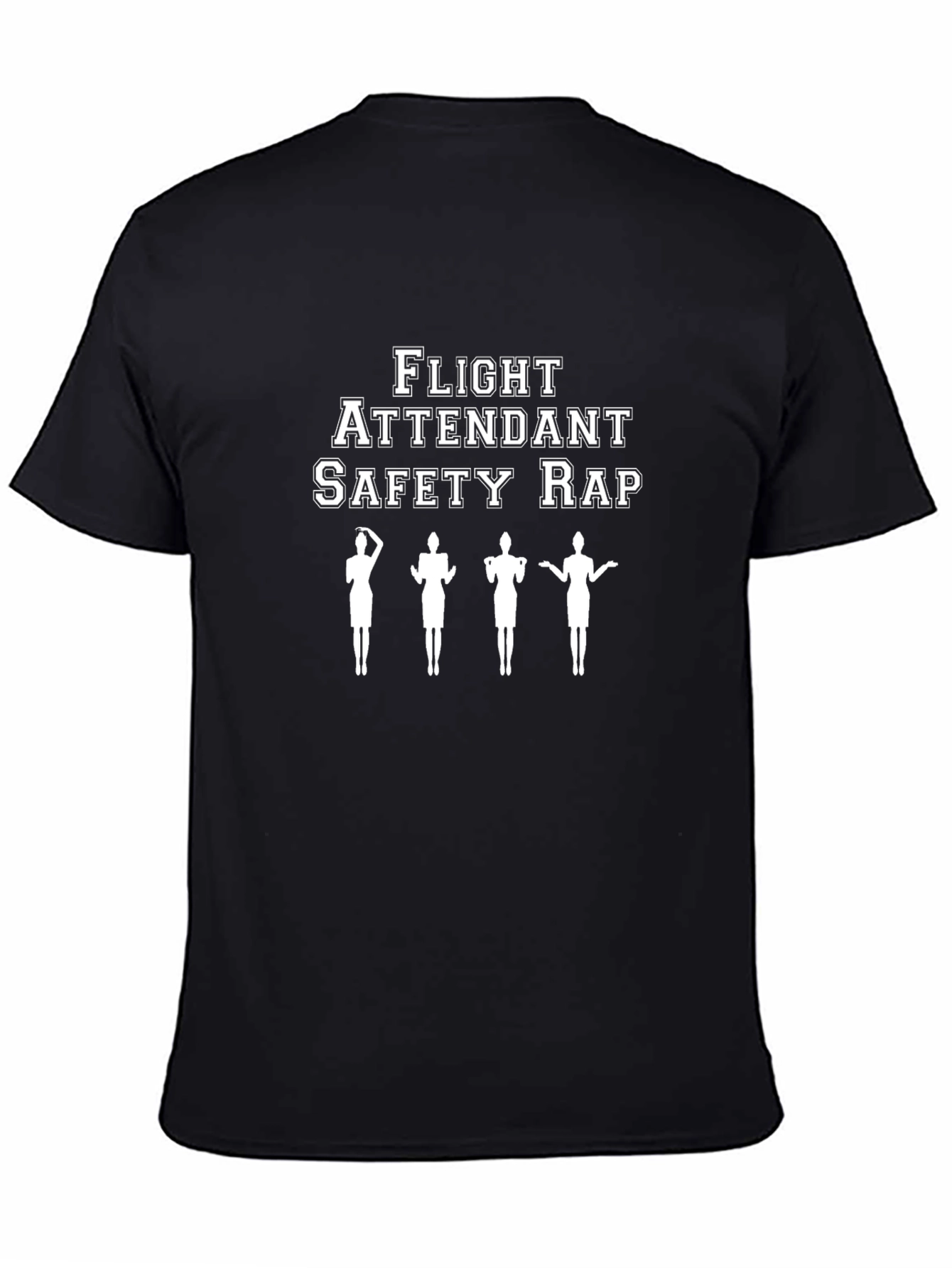 Flight Attendant Safety Rap T-Shirt