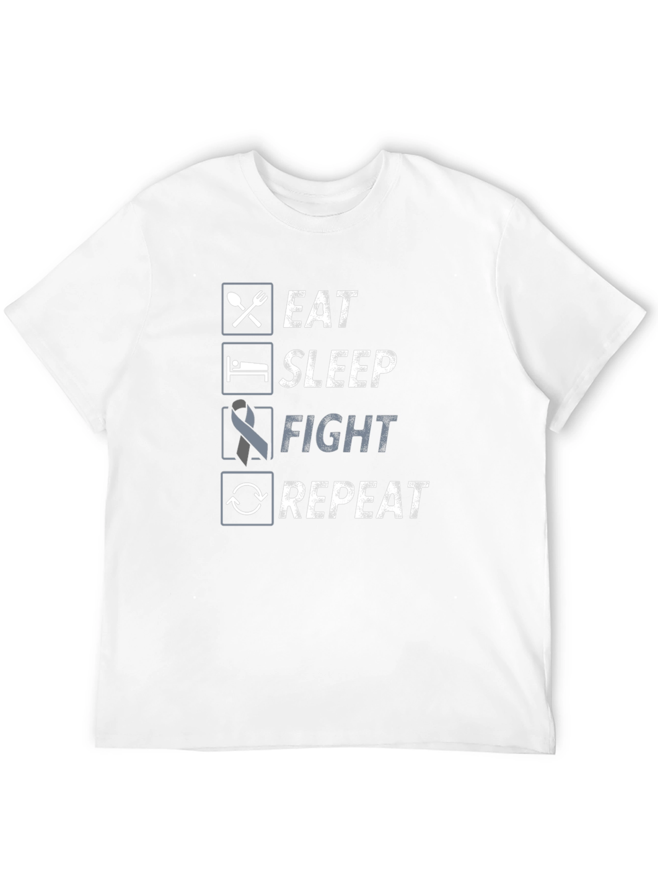 Eat Sleep Fight Repeat T-Shirt
