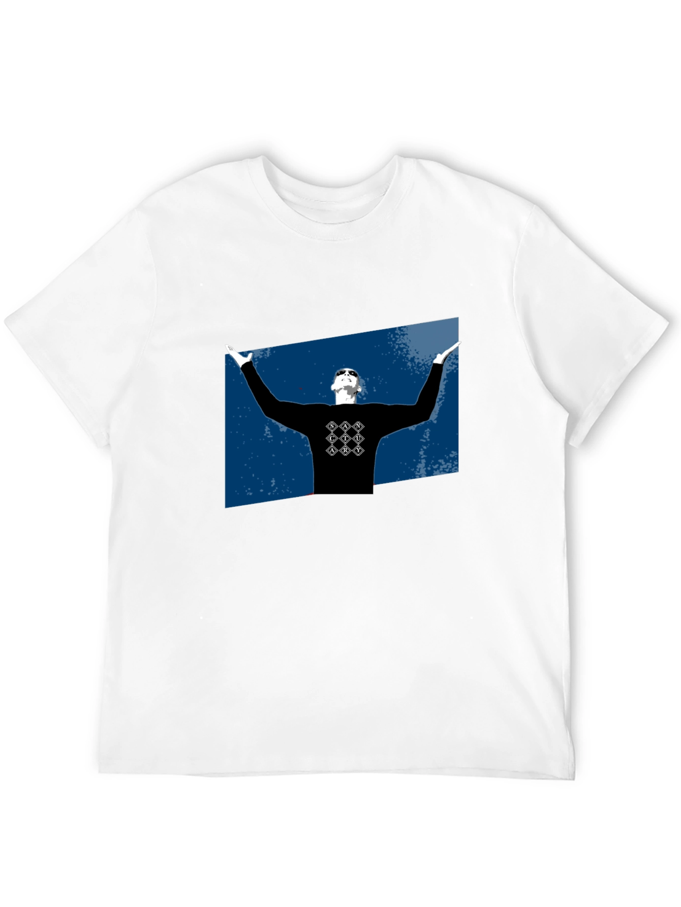 Stylish Black Graphic T-Shirt - Urban Design