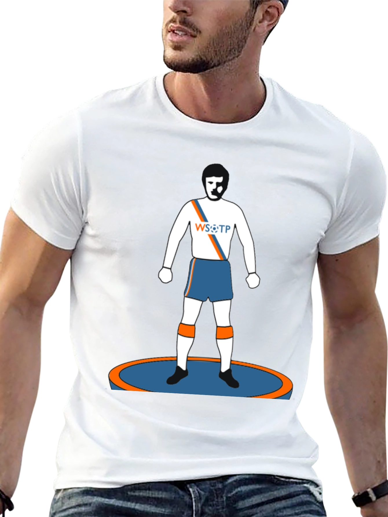 WSOTP Soccer Player Graphic T-Shirt