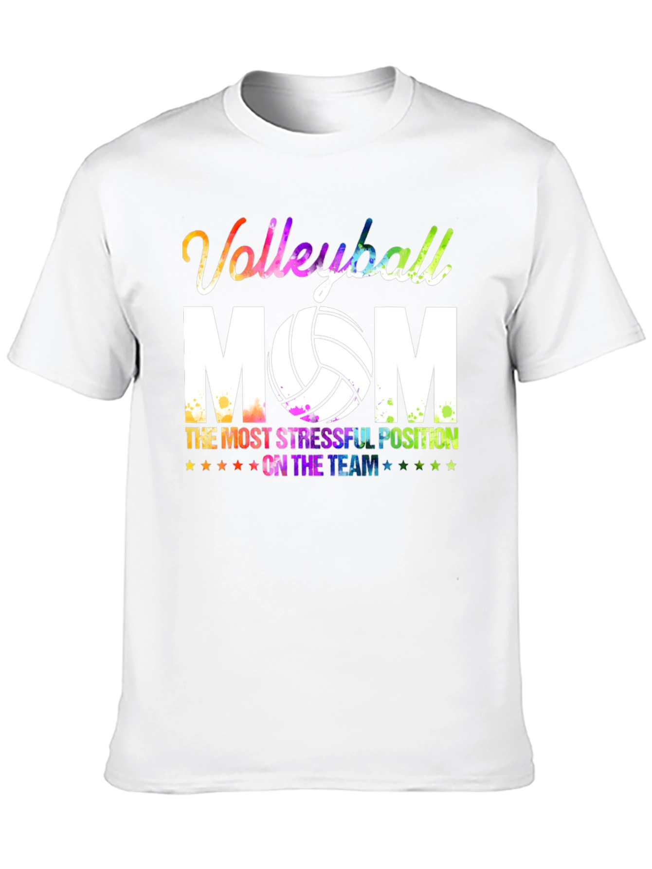 Volleyball Mom Graphic T-Shirt