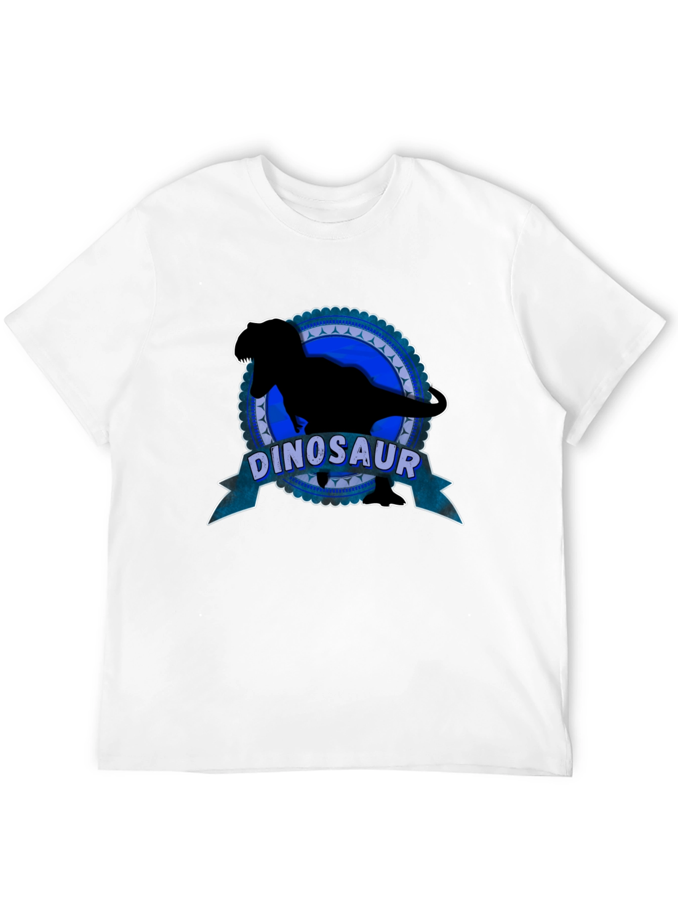 Dinosaur Silhouette Graphic T-Shirt