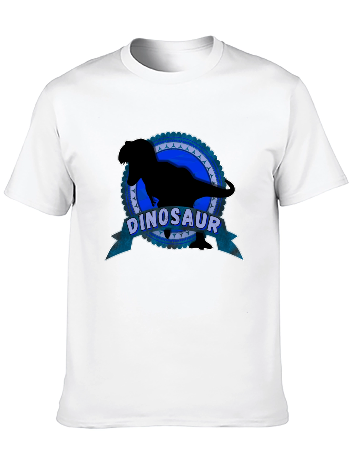Dinosaur Silhouette Graphic T-Shirt