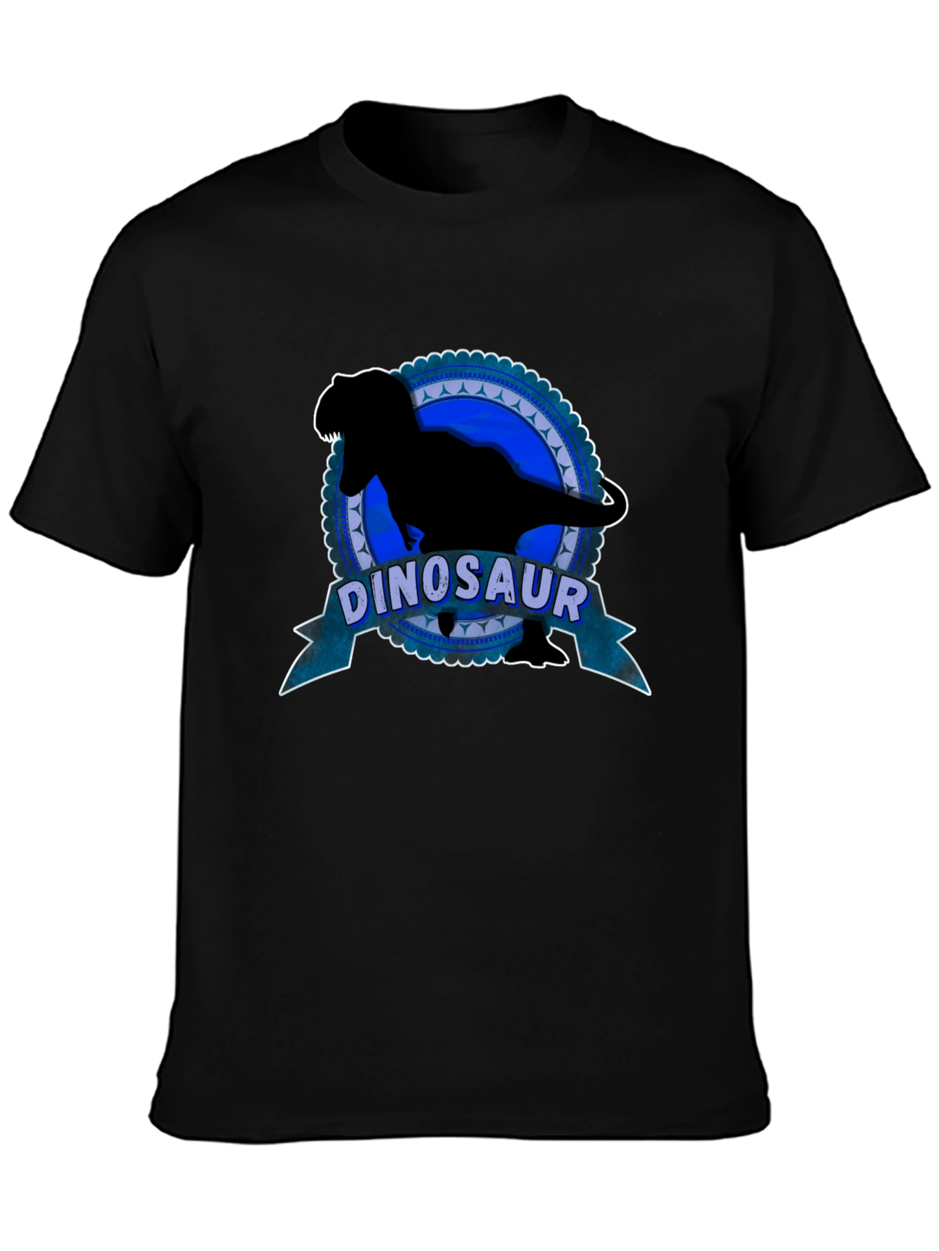 Dinosaur Silhouette Graphic T-Shirt