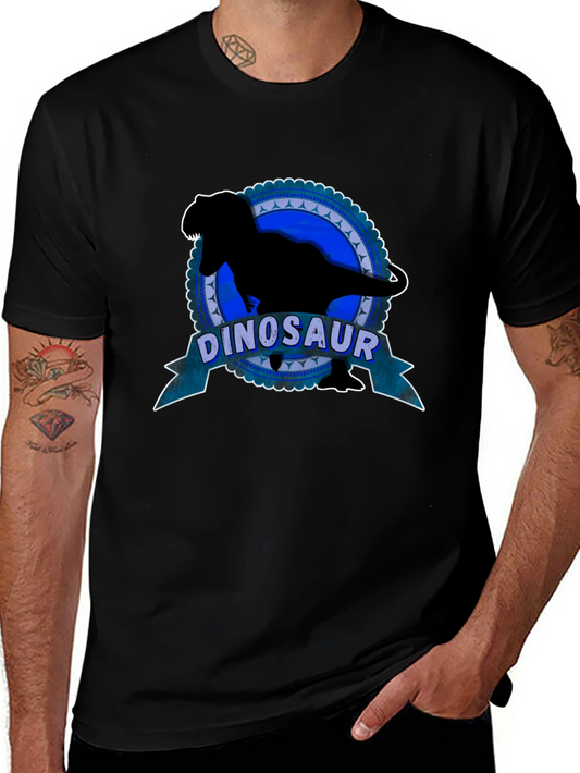 Dinosaur Silhouette Graphic T-Shirt