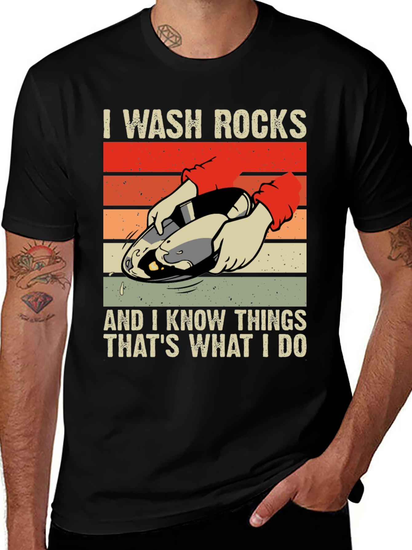 I Wash Rocks T-Shirt