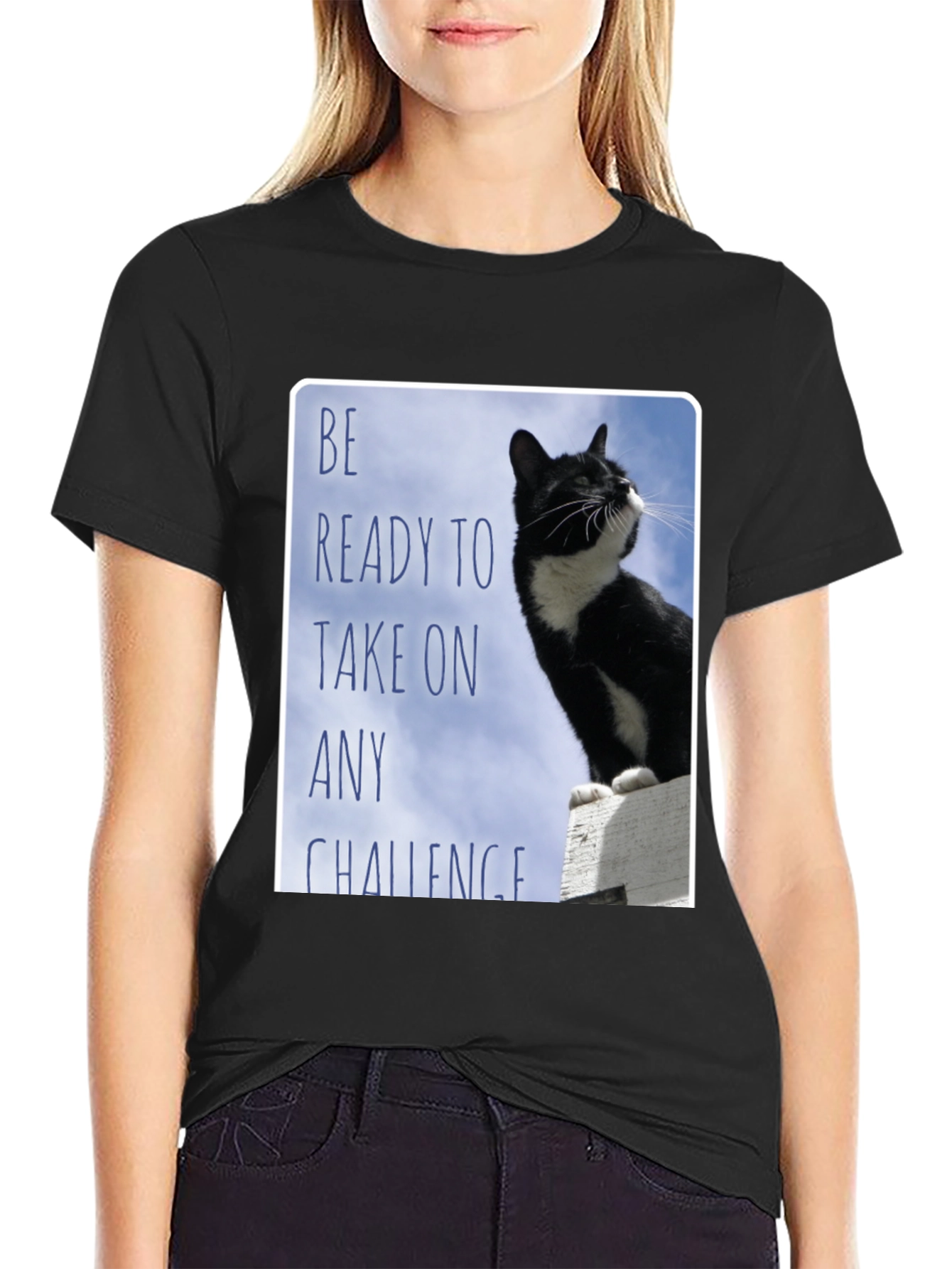 Black Cat Challenge T-Shirt