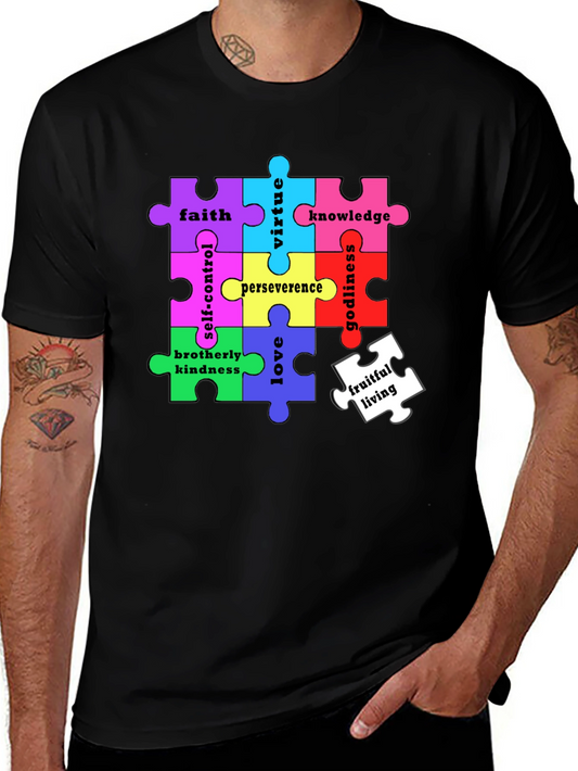 Virtues Puzzle Piece T-Shirt