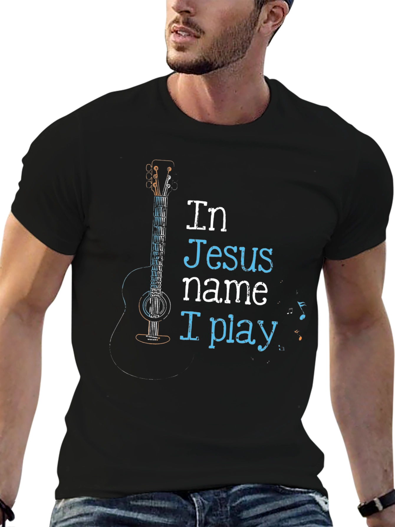 In Jesus Name I Play T-Shirt