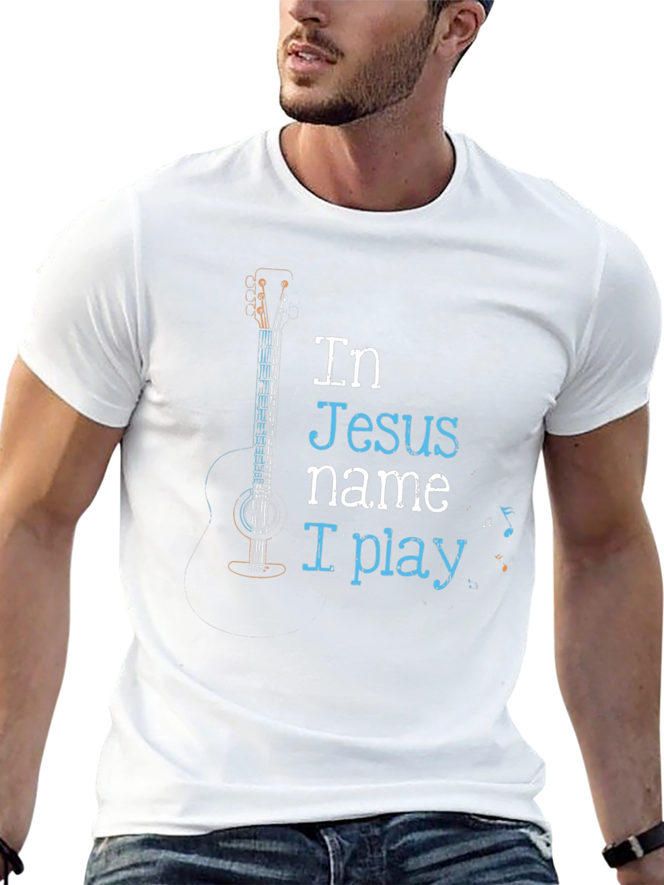In Jesus Name I Play T-Shirt