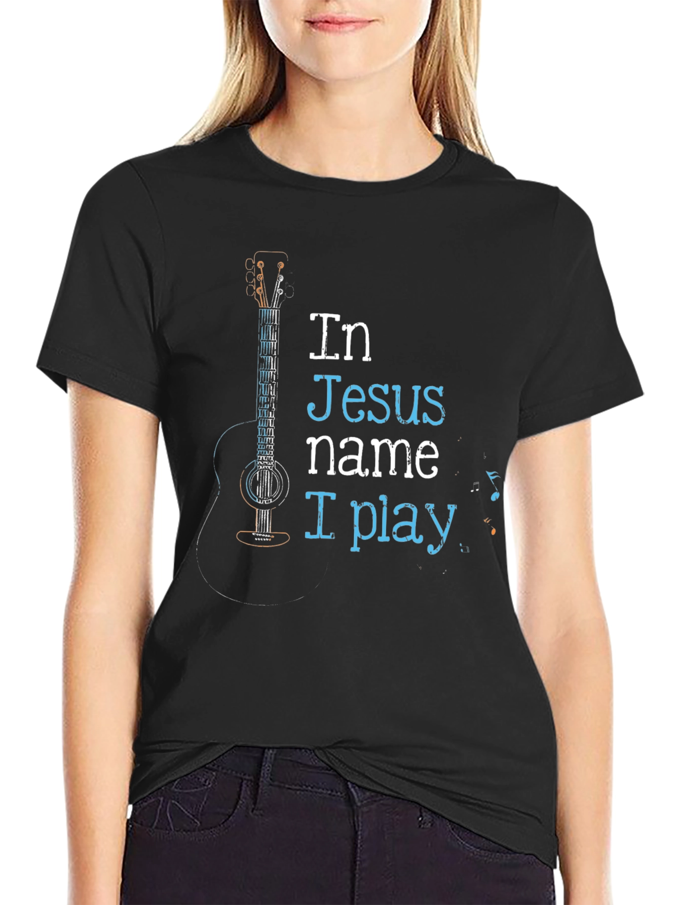 In Jesus Name I Play T-Shirt