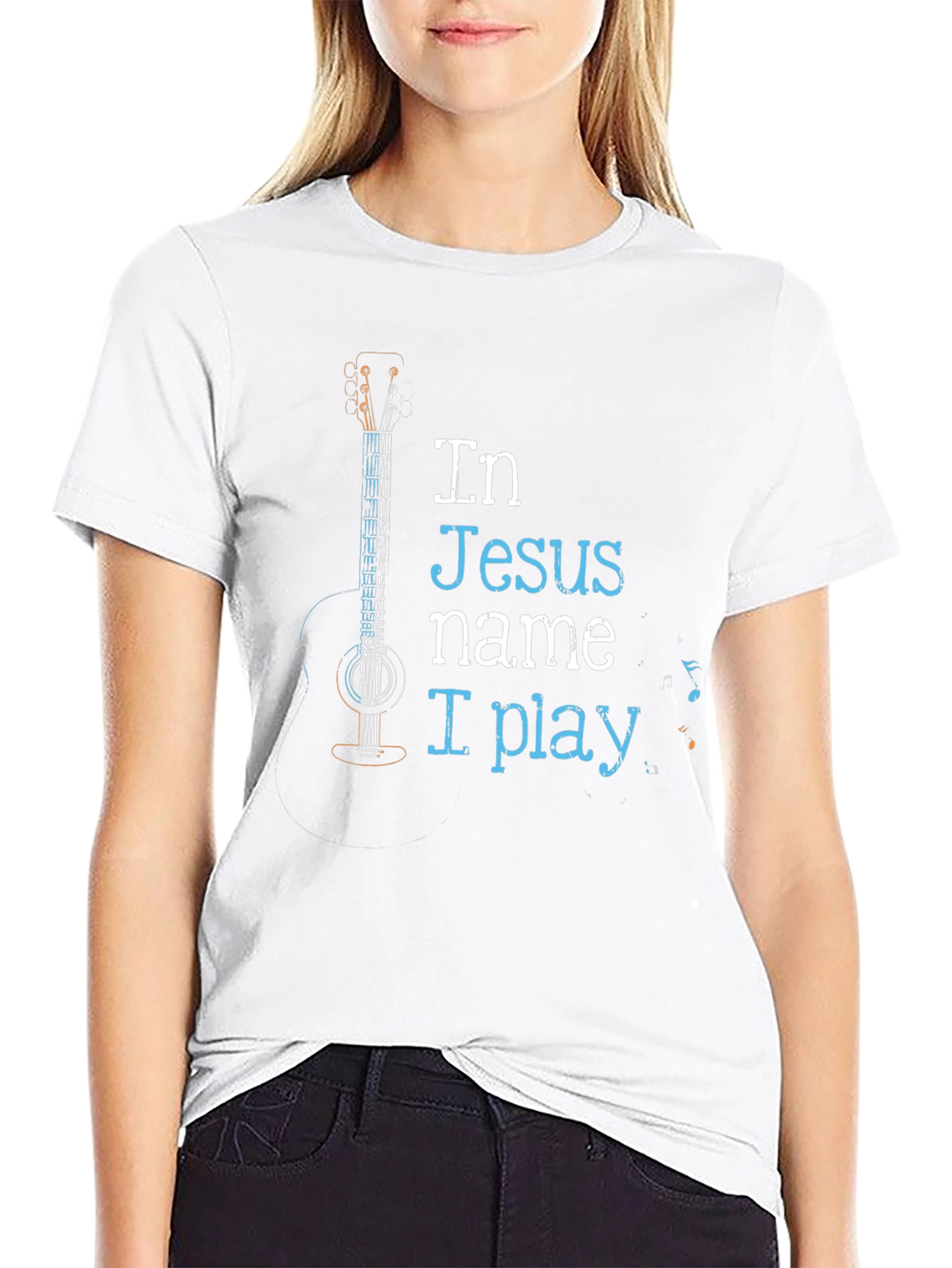 In Jesus Name I Play T-Shirt