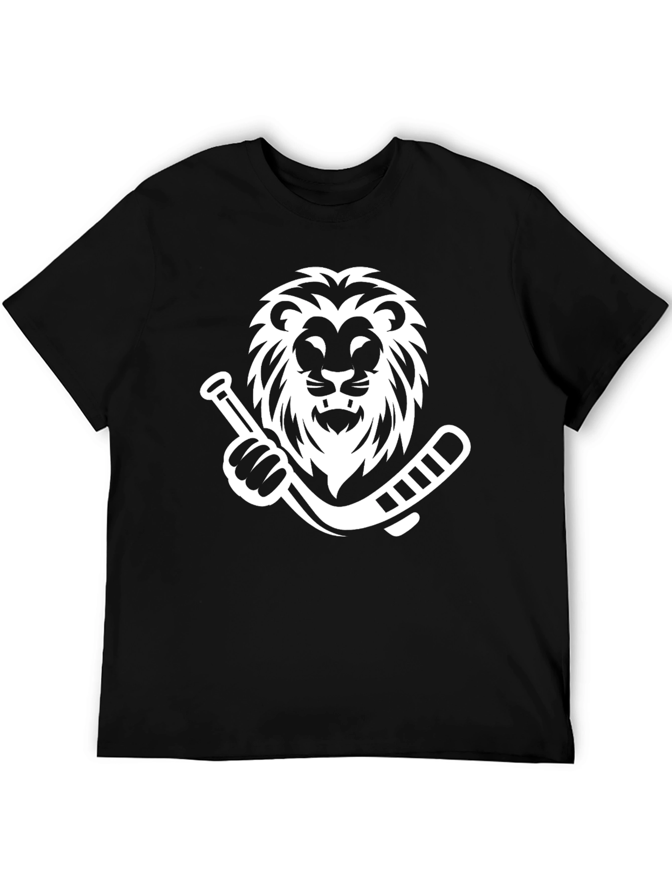 Lion Hockey Stick Graphic Tee