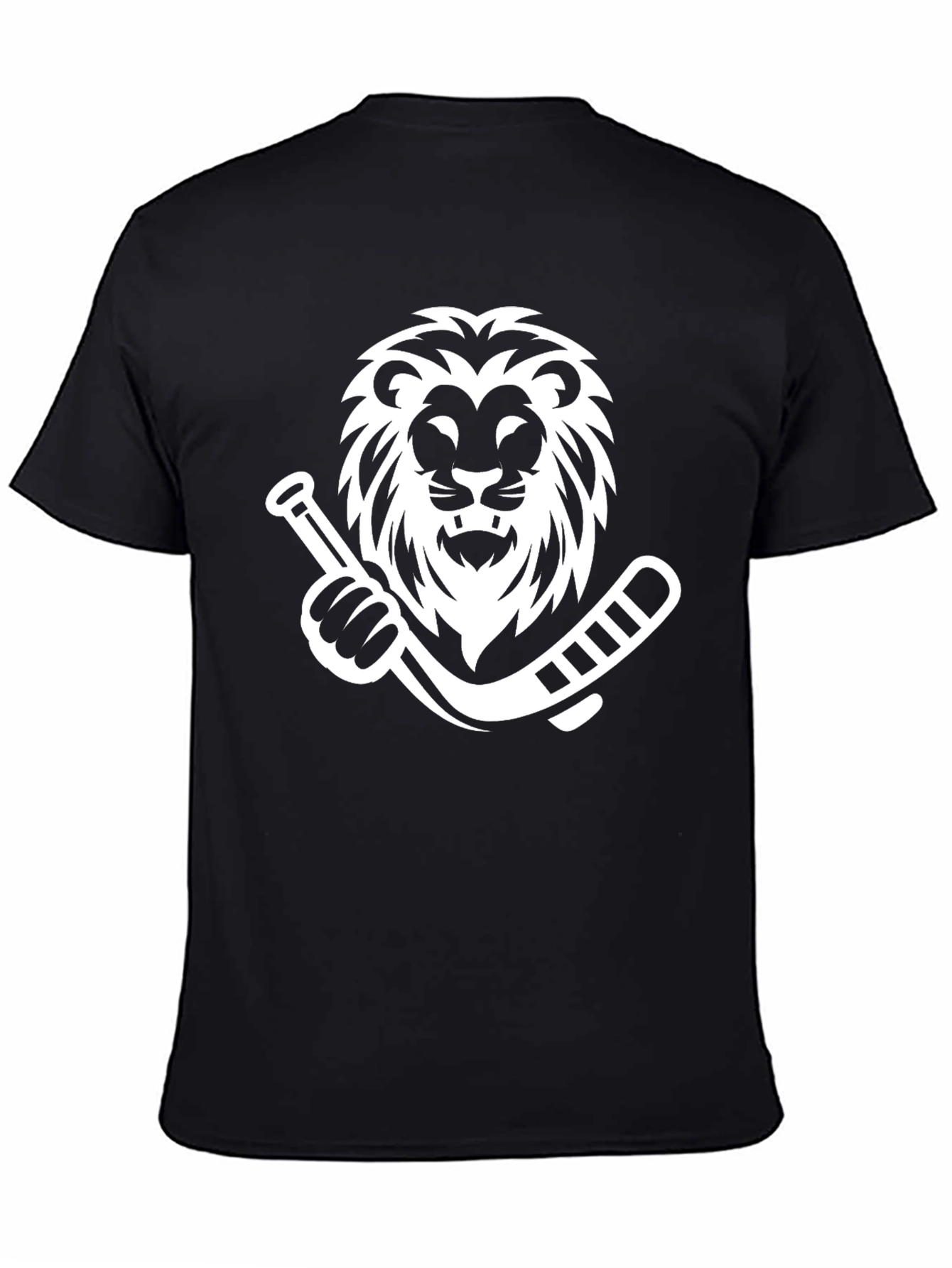 Lion Hockey Stick Graphic Tee