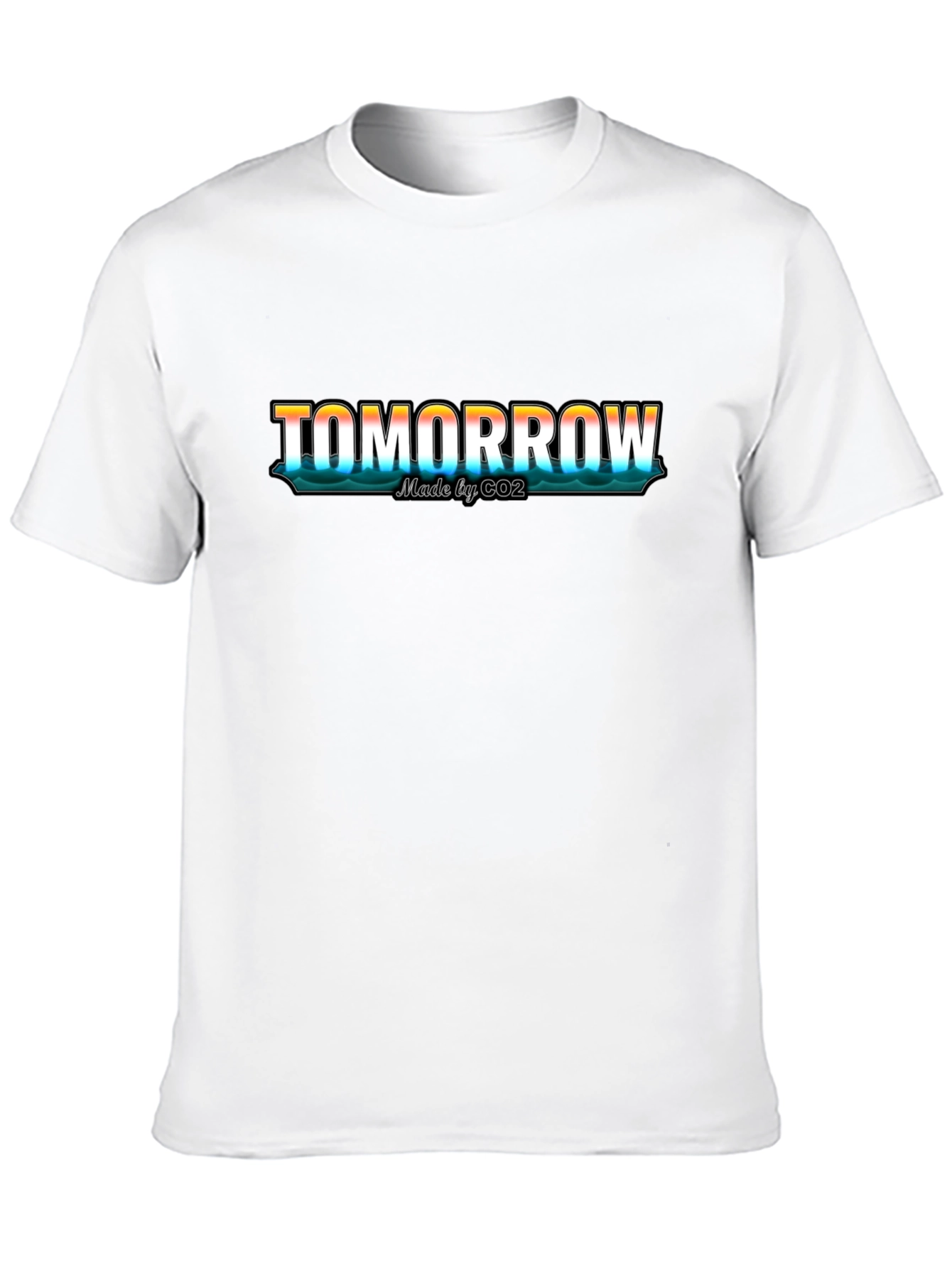 Tomorrow Made by CO2 Black T-Shirt