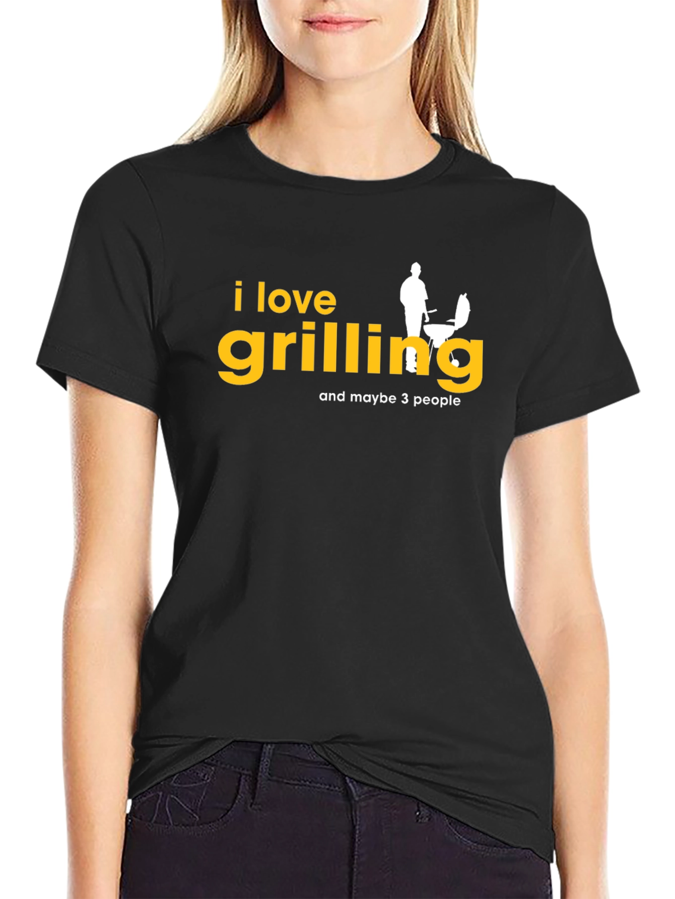 I Love Grilling Funny BBQ T-Shirt
