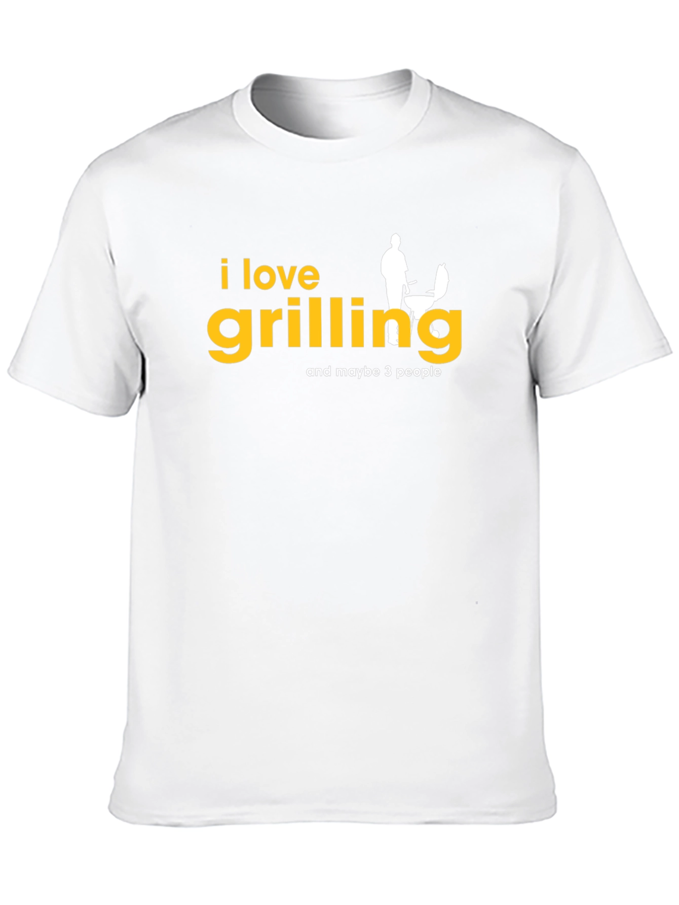 I Love Grilling Funny BBQ T-Shirt