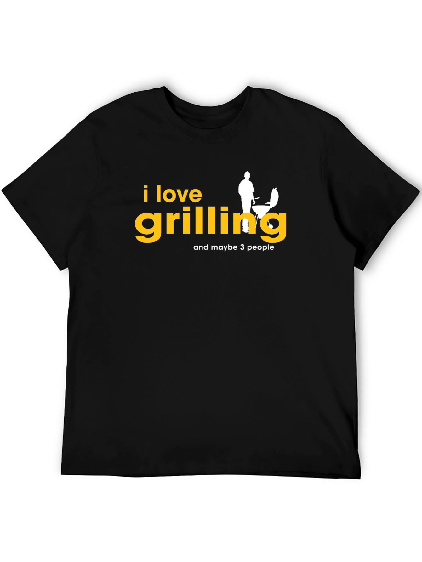 I Love Grilling Funny BBQ T-Shirt
