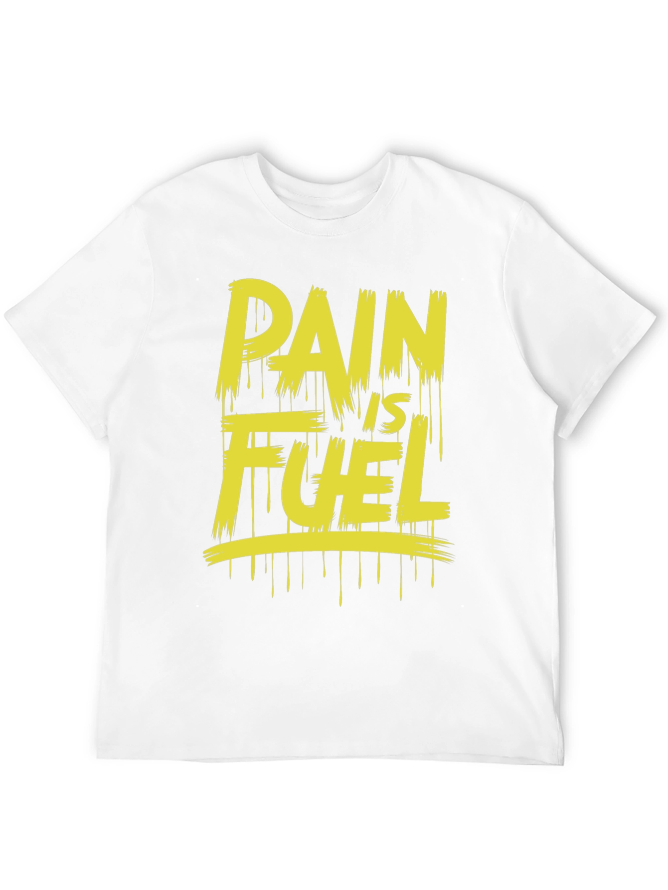Pain Is Fuel Black Graphic Tee