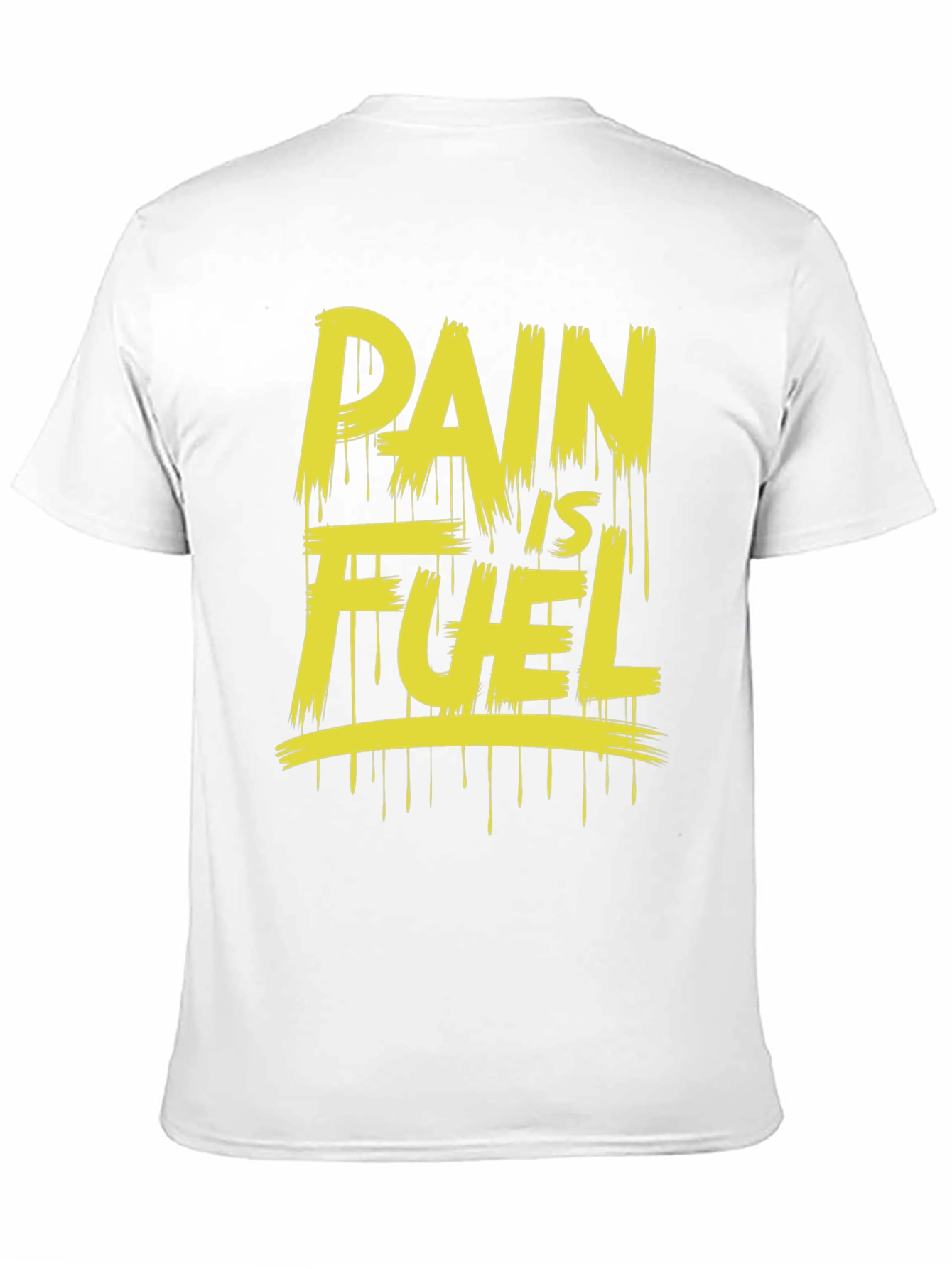 Pain Is Fuel Black Graphic Tee