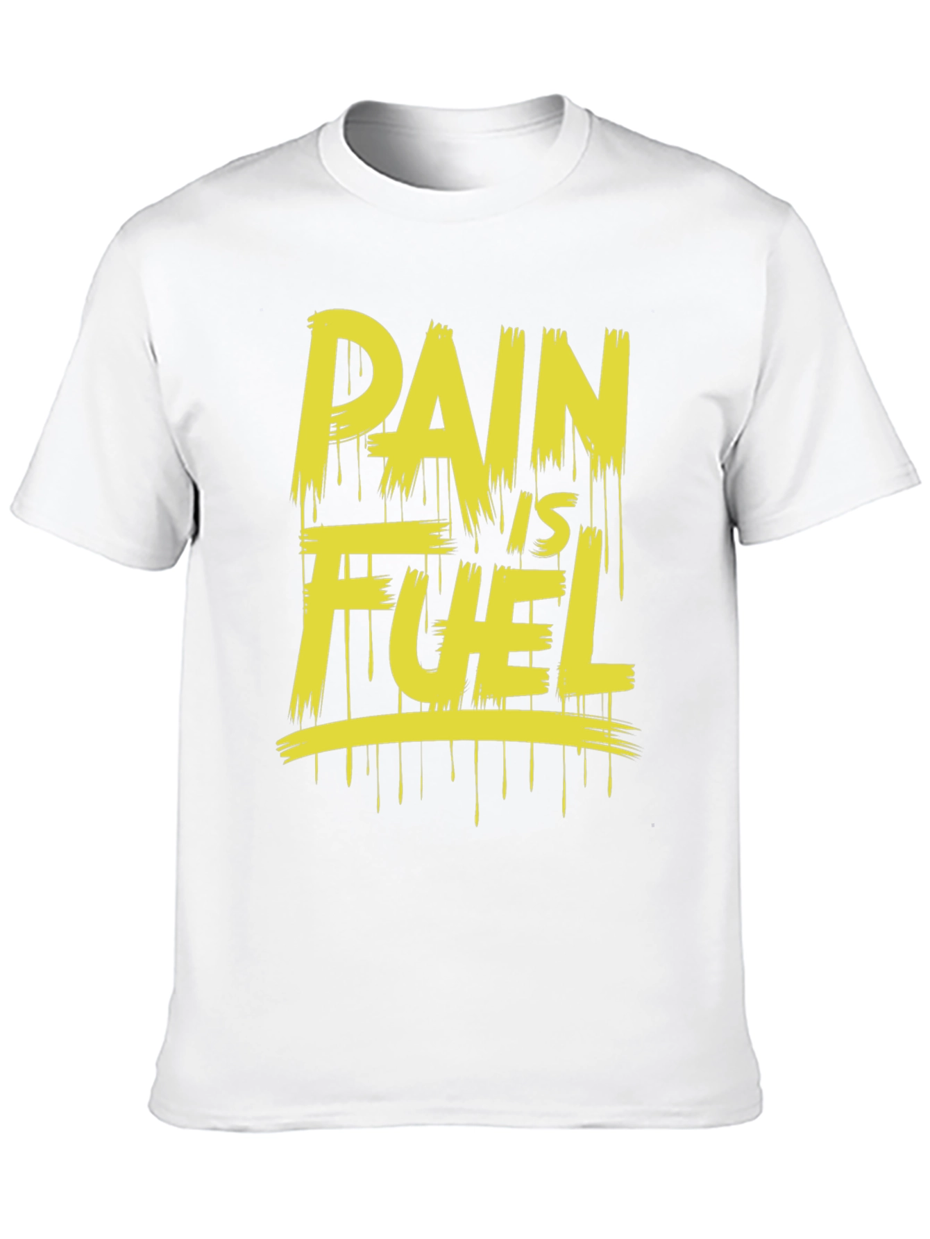 Pain Is Fuel Black Graphic Tee