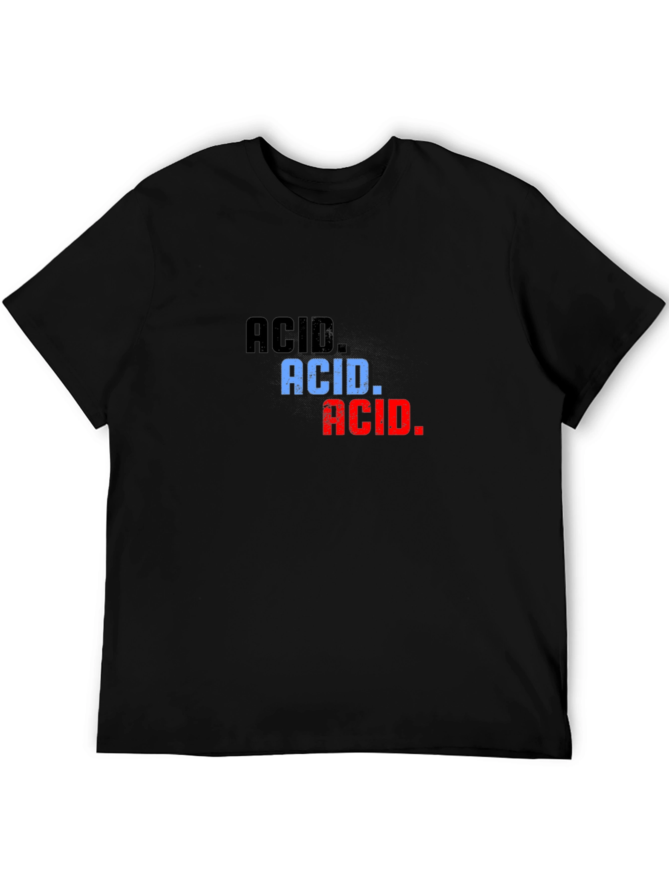Acid Graphic T-Shirt - Black