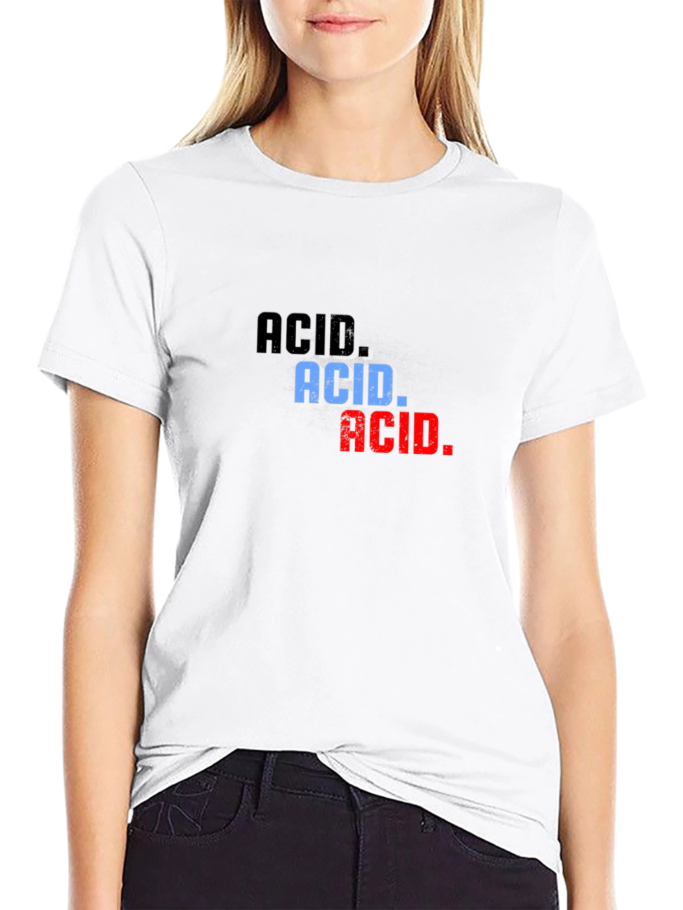 Acid Graphic T-Shirt - Black