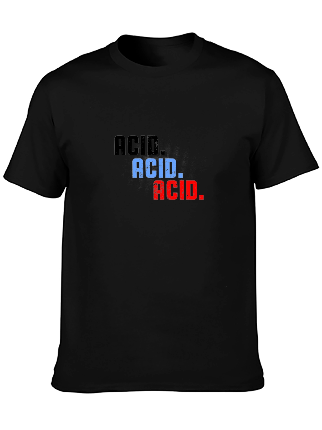Acid Graphic T-Shirt - Black