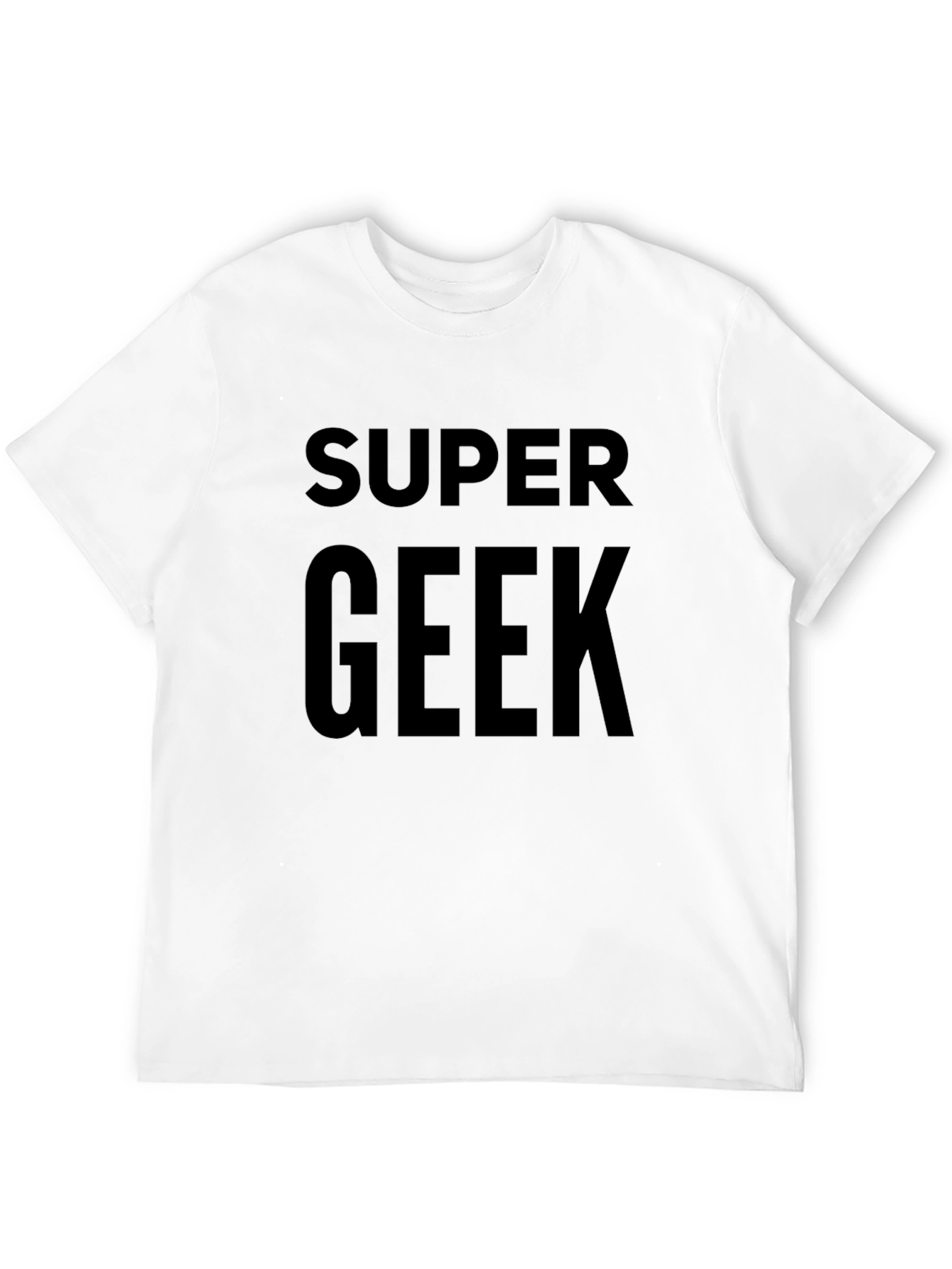 Super Geek Graphic Tee - Bold Statement Shirt