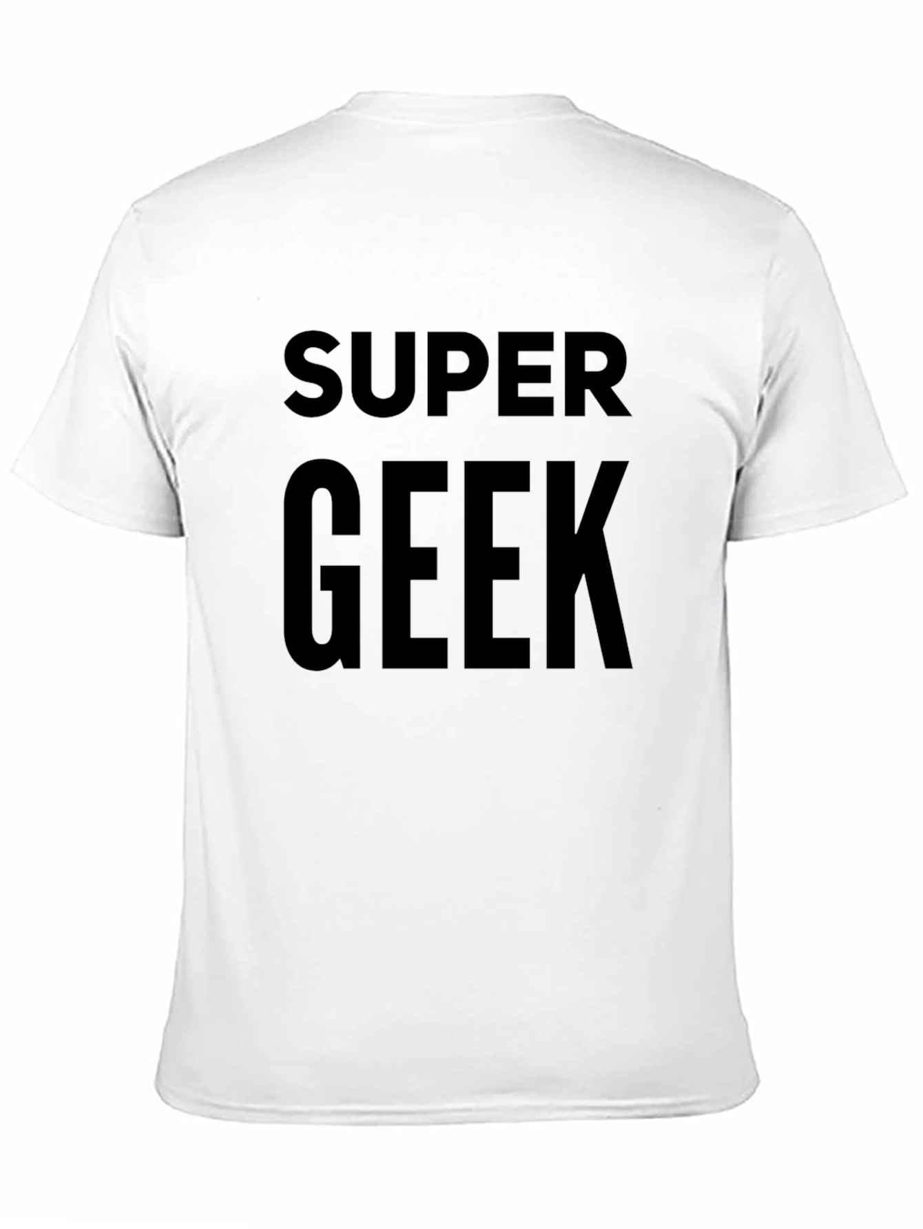 Super Geek Graphic Tee - Bold Statement Shirt