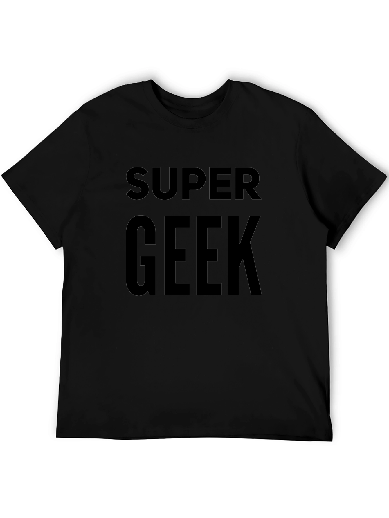 Super Geek Graphic Tee - Bold Statement Shirt