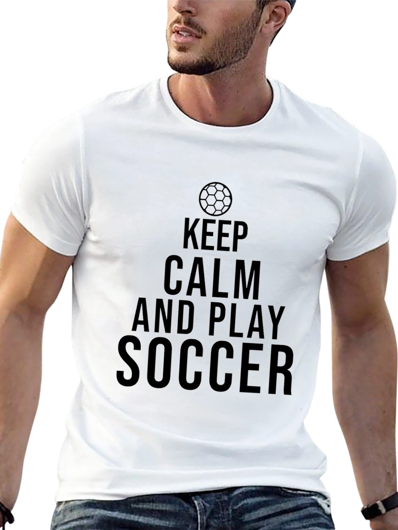 Keep Calm and Play Soccer T-Shirt