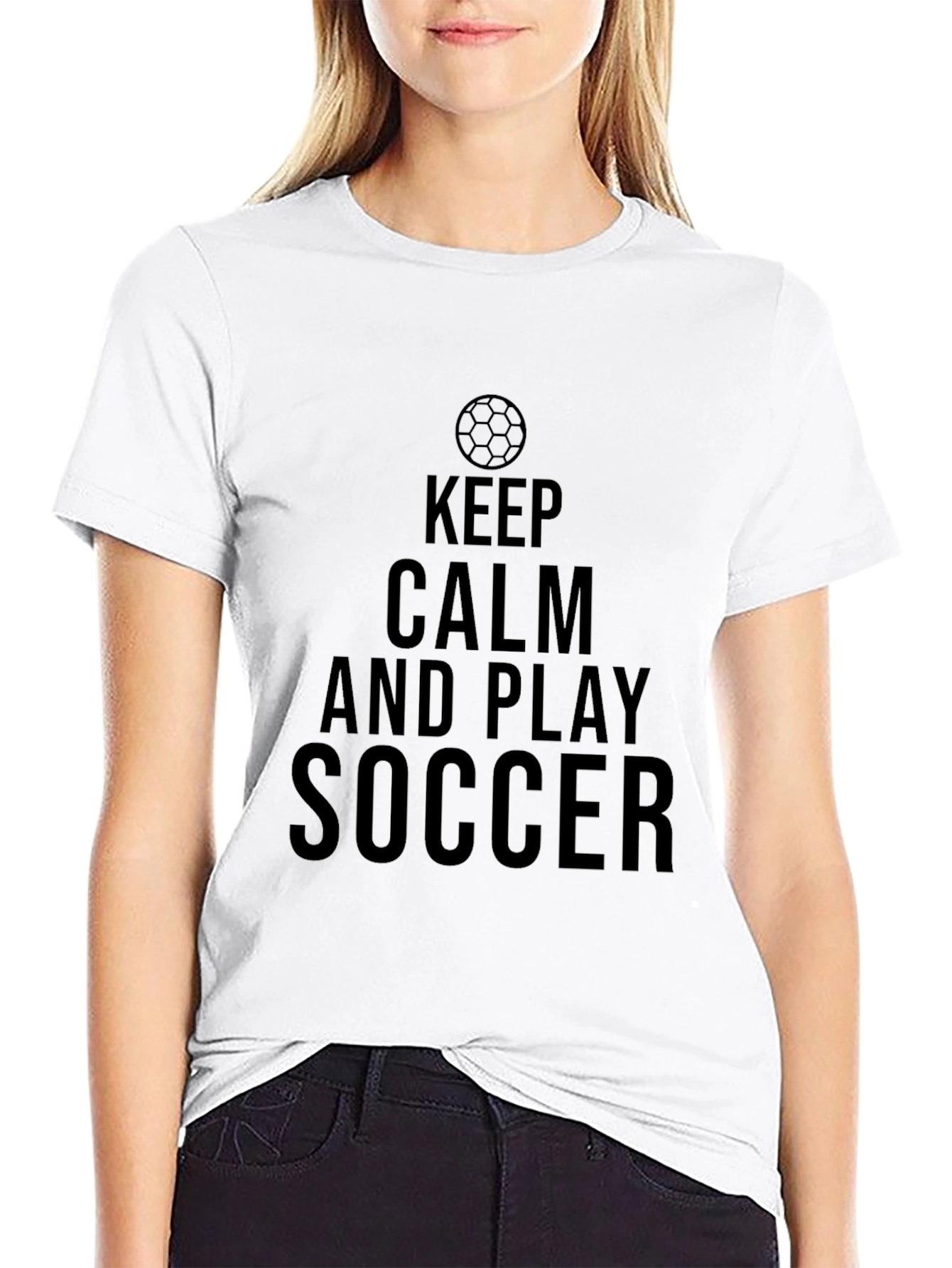 Keep Calm and Play Soccer T-Shirt