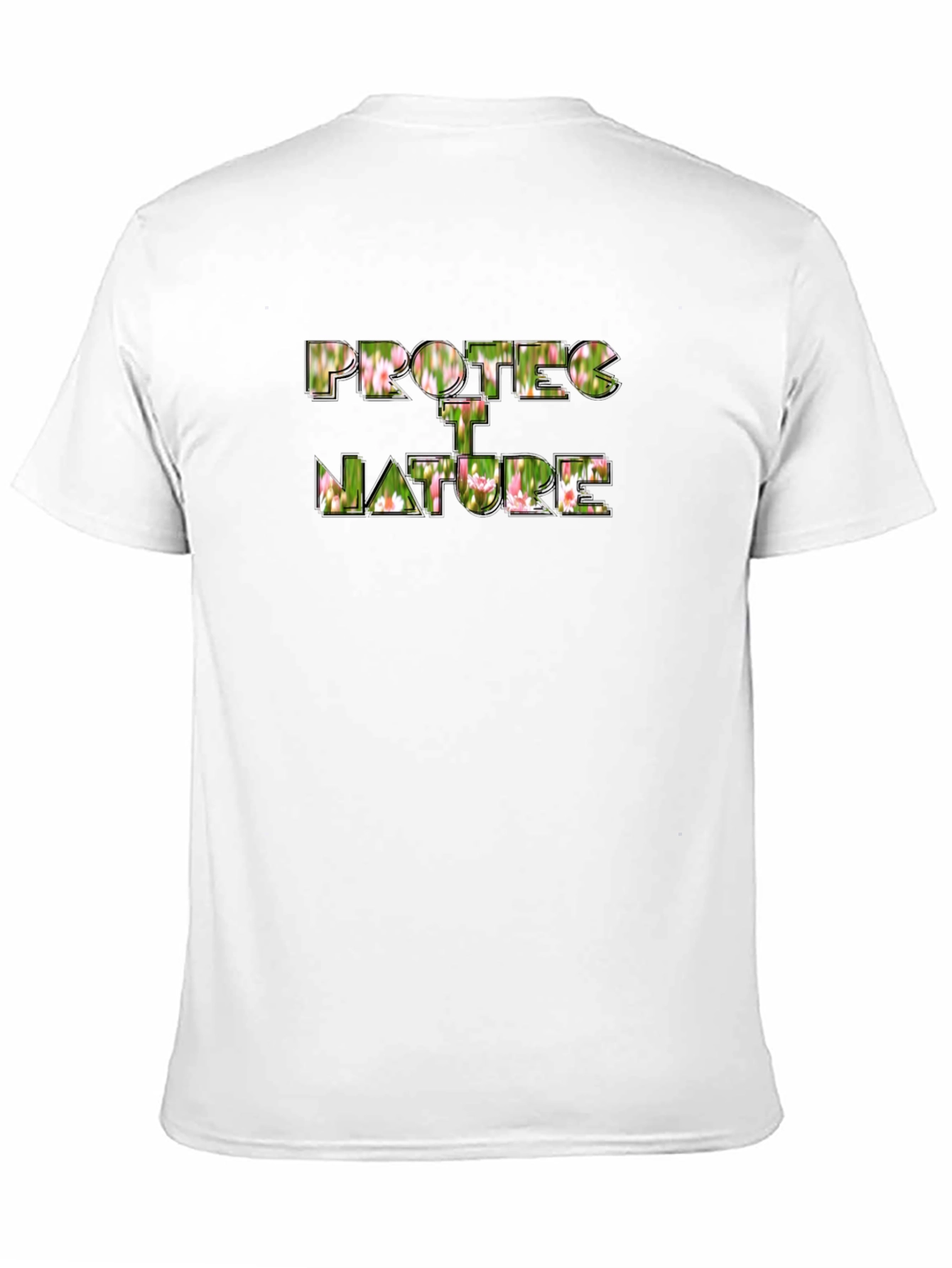 Protect Nature Graphic Black T-Shirt