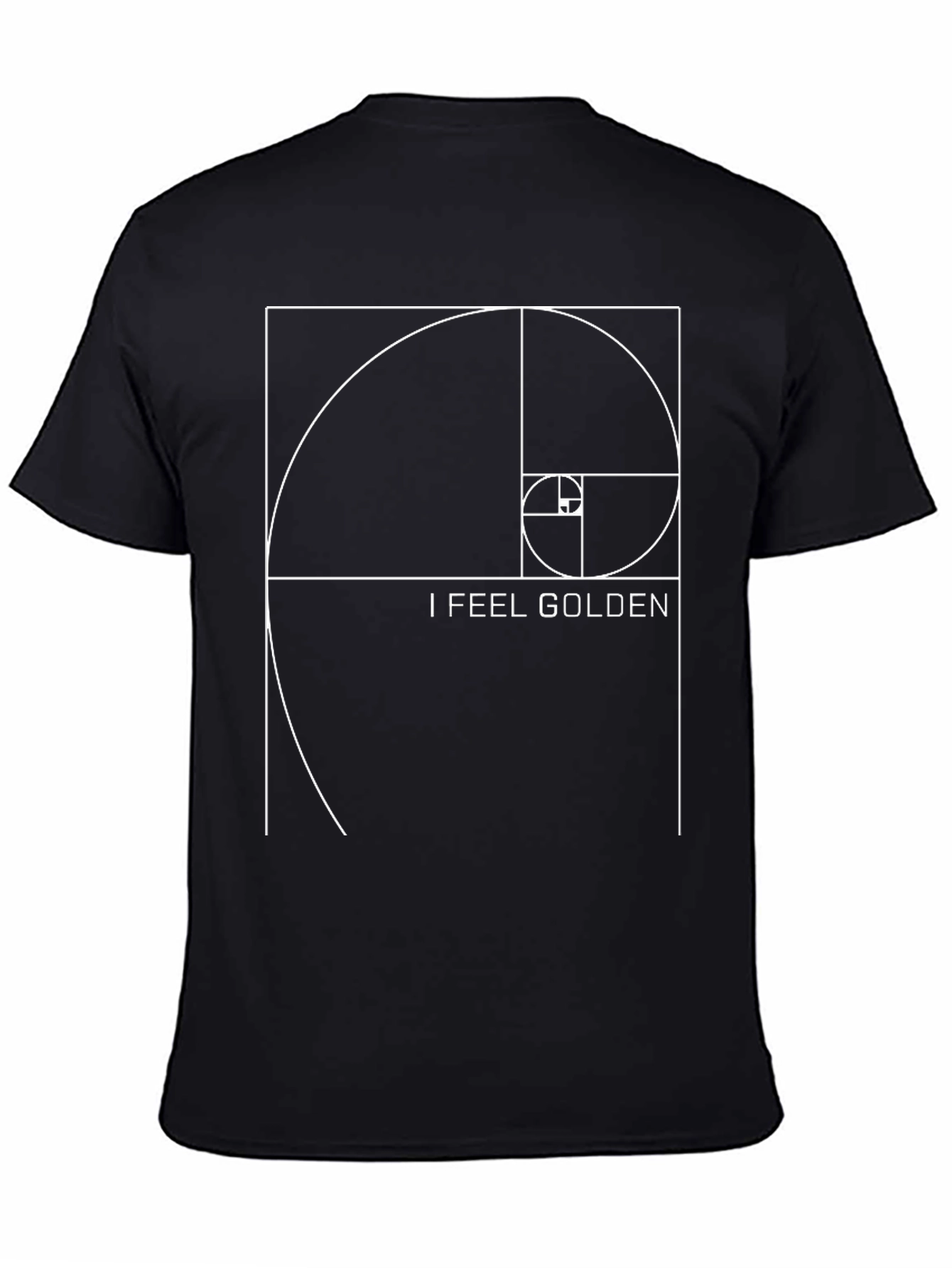 I Feel Golden Fibonacci Spiral Tee