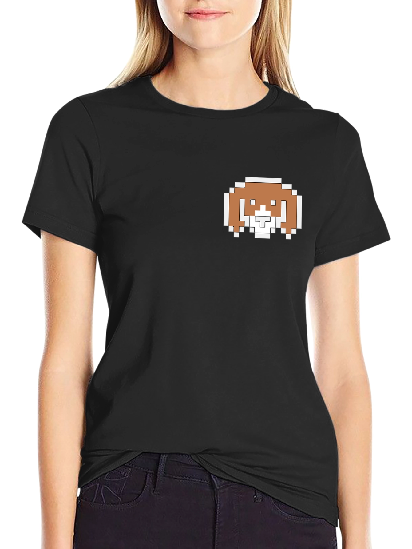 Pixelated Dog T-Shirt