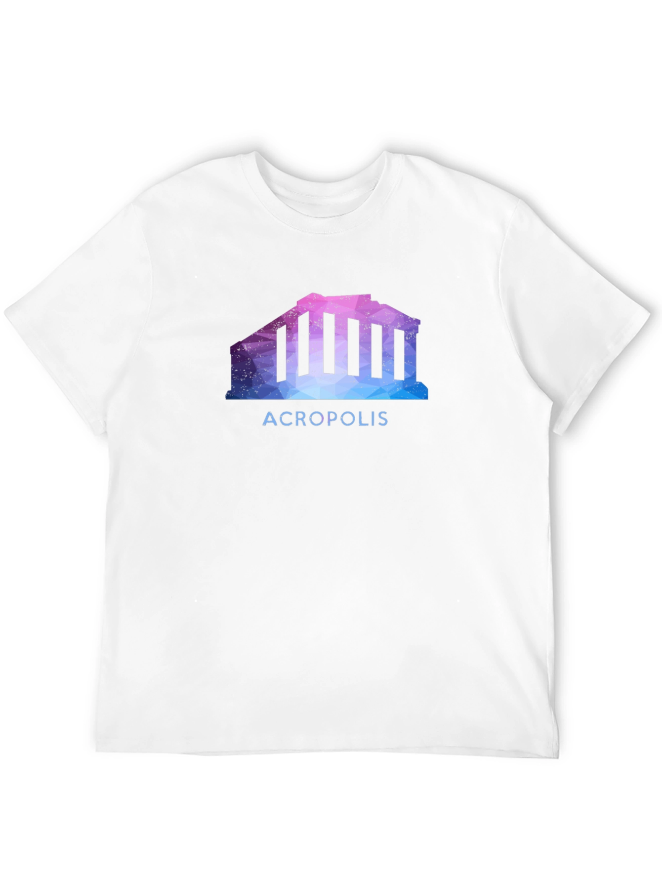 Acropolis Graphic Tee - Stylish Black T-Shirt