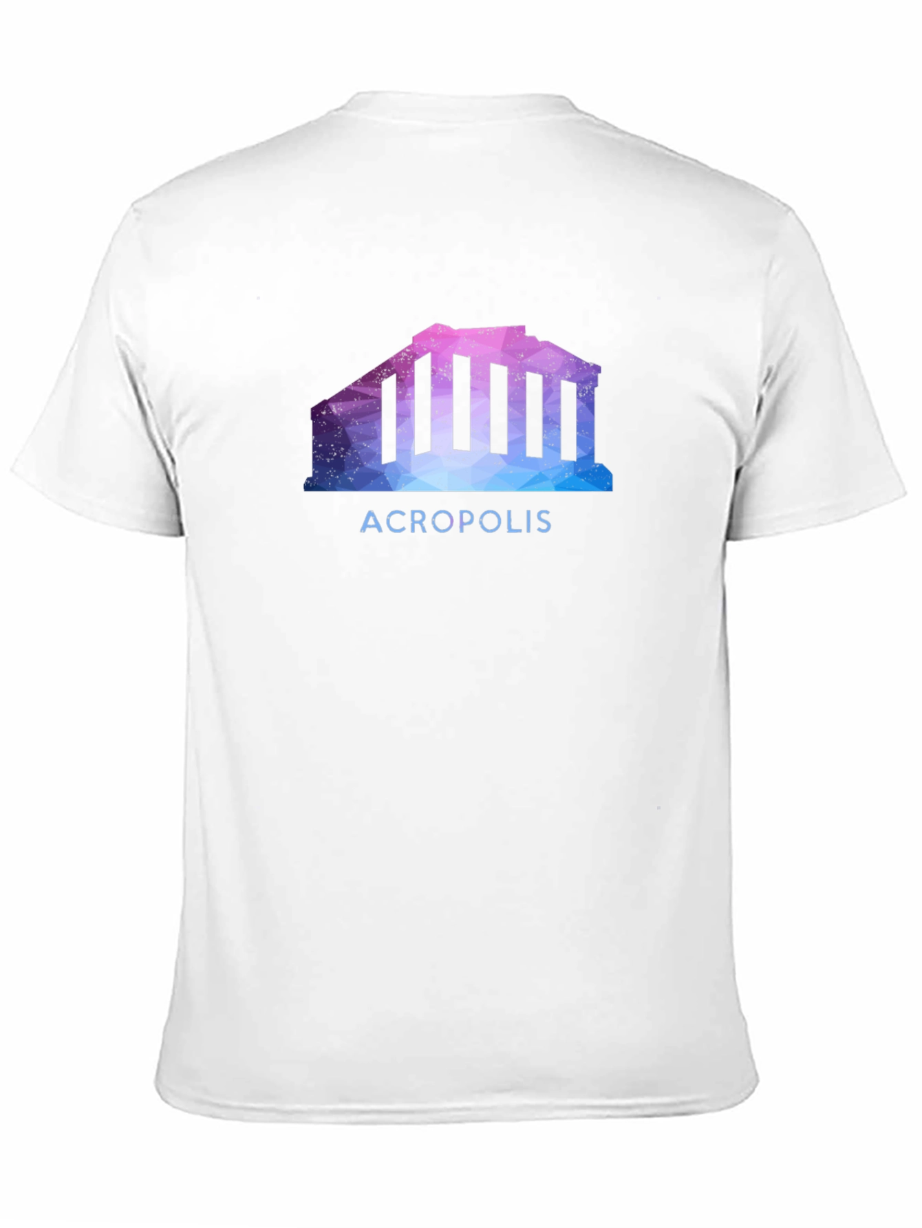 Acropolis Graphic Tee - Stylish Black T-Shirt