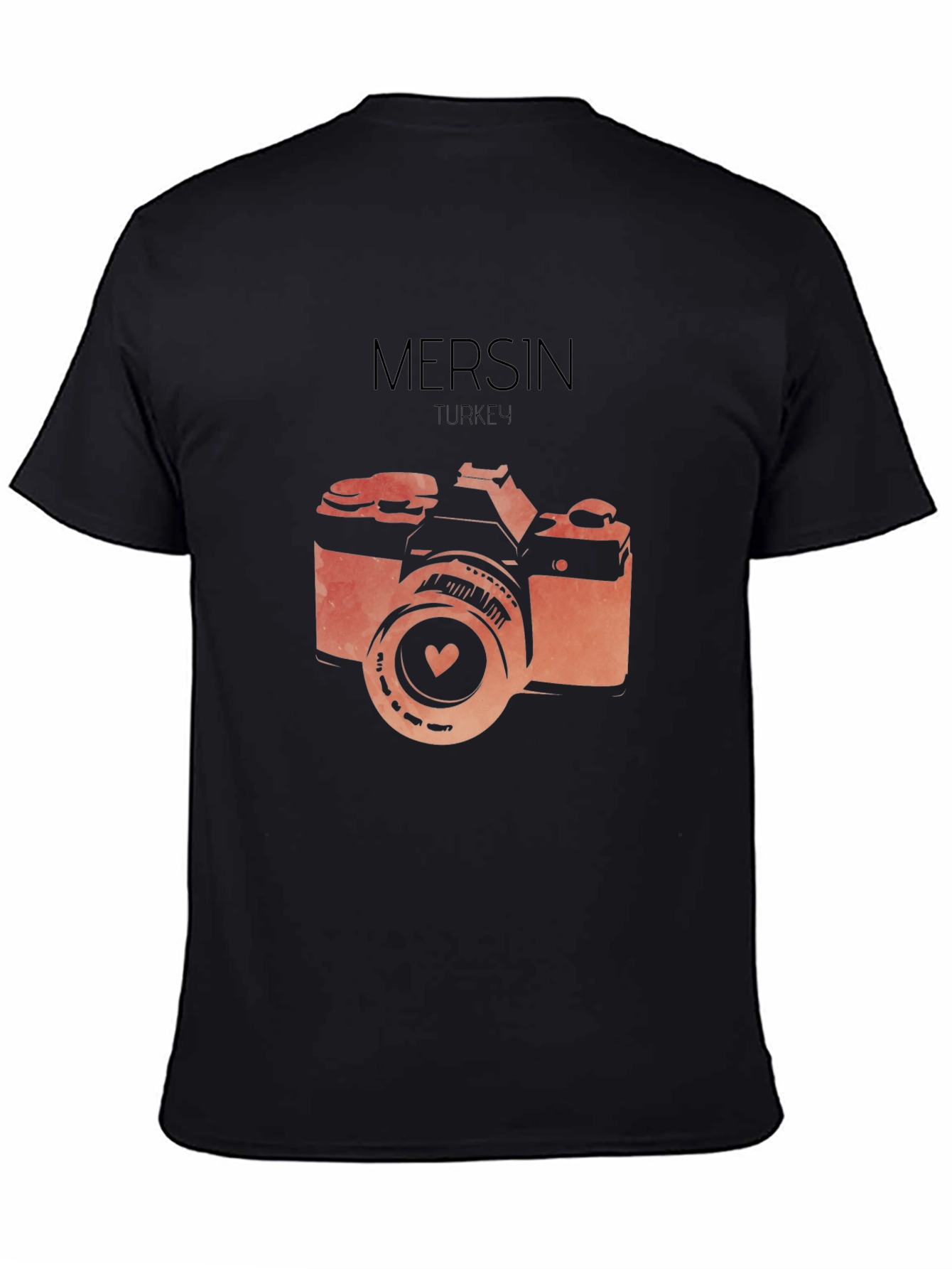 Mersin Turkey Camera Graphic T-Shirt