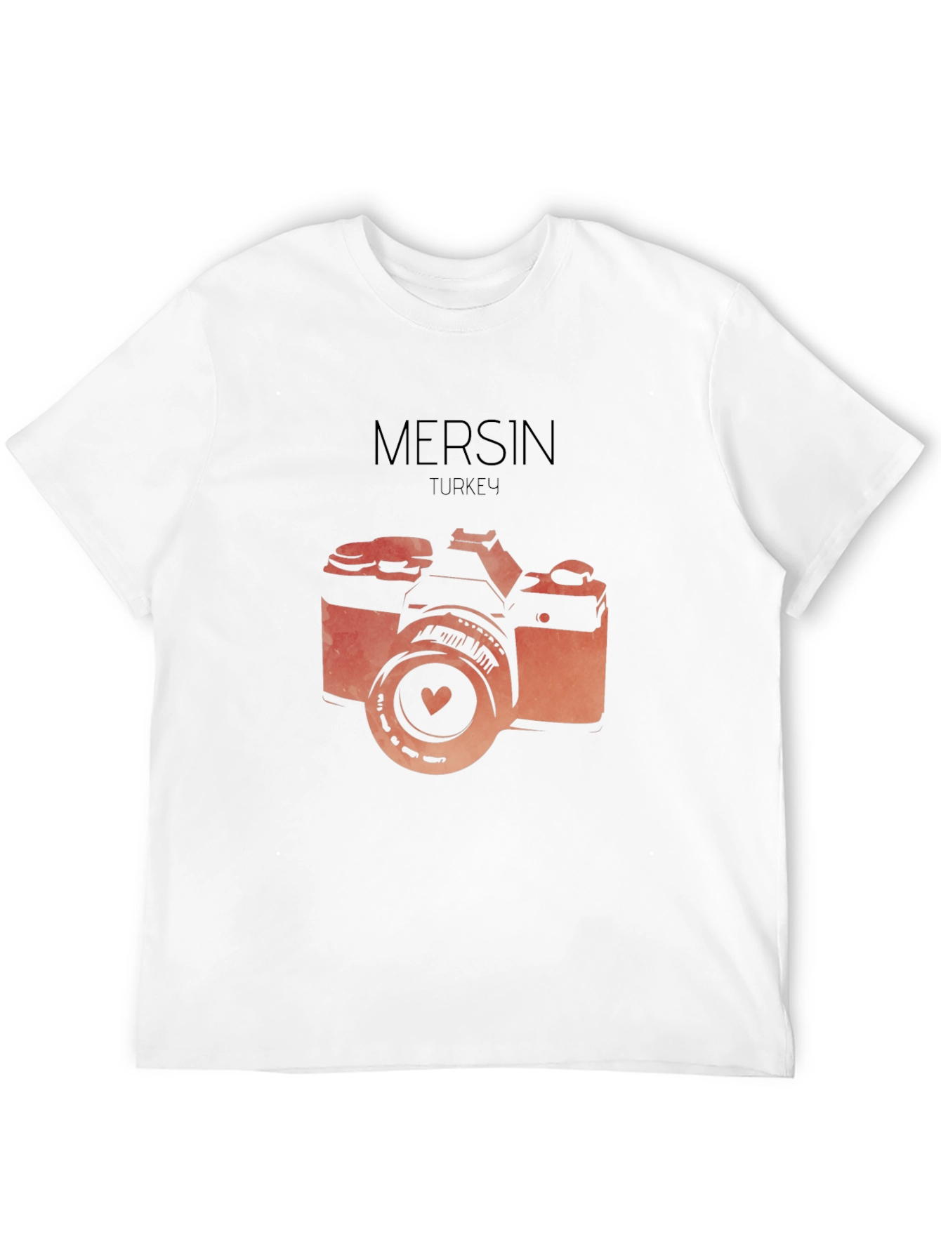 Mersin Turkey Camera Graphic T-Shirt