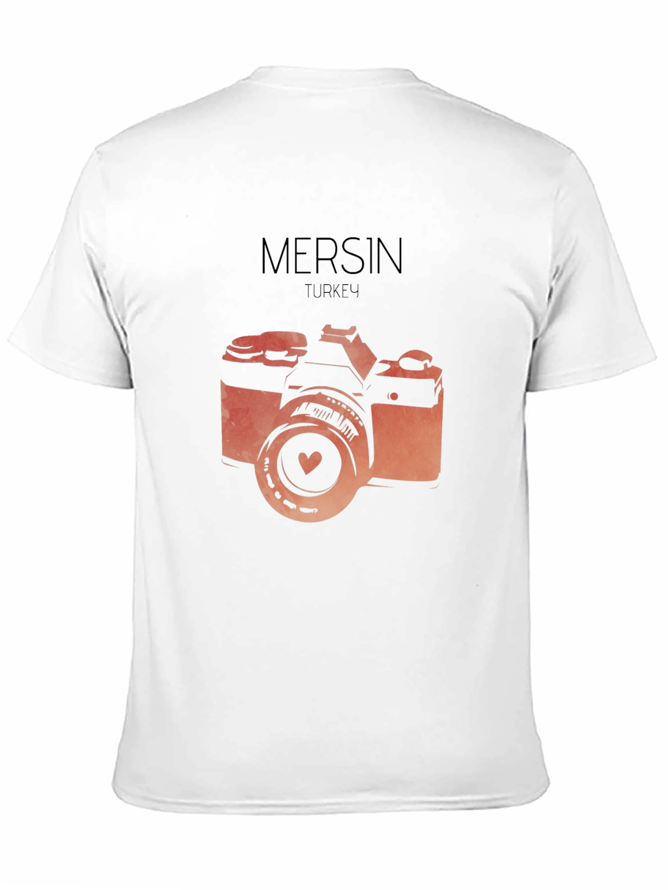 Mersin Turkey Camera Graphic T-Shirt