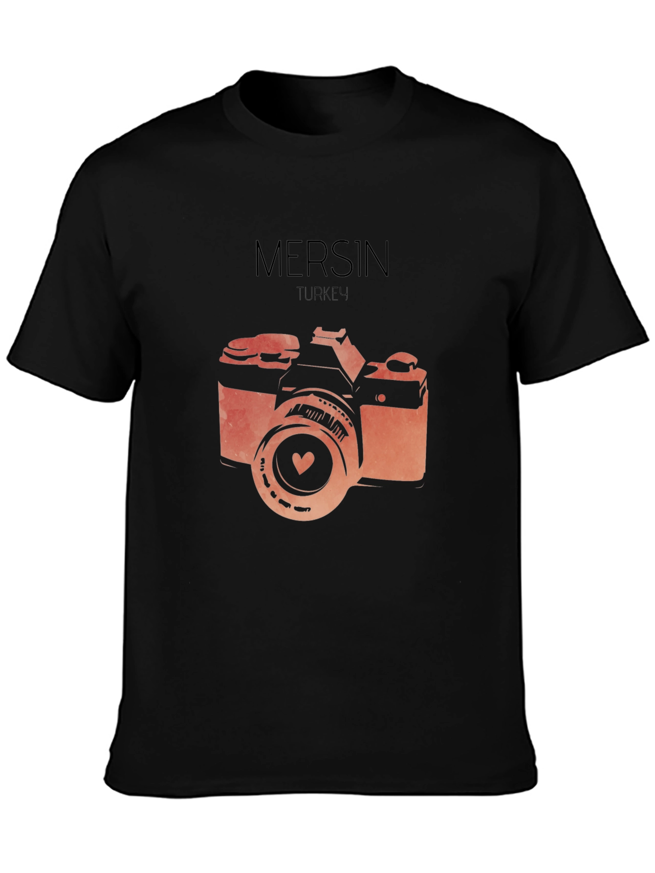 Mersin Turkey Camera Graphic T-Shirt