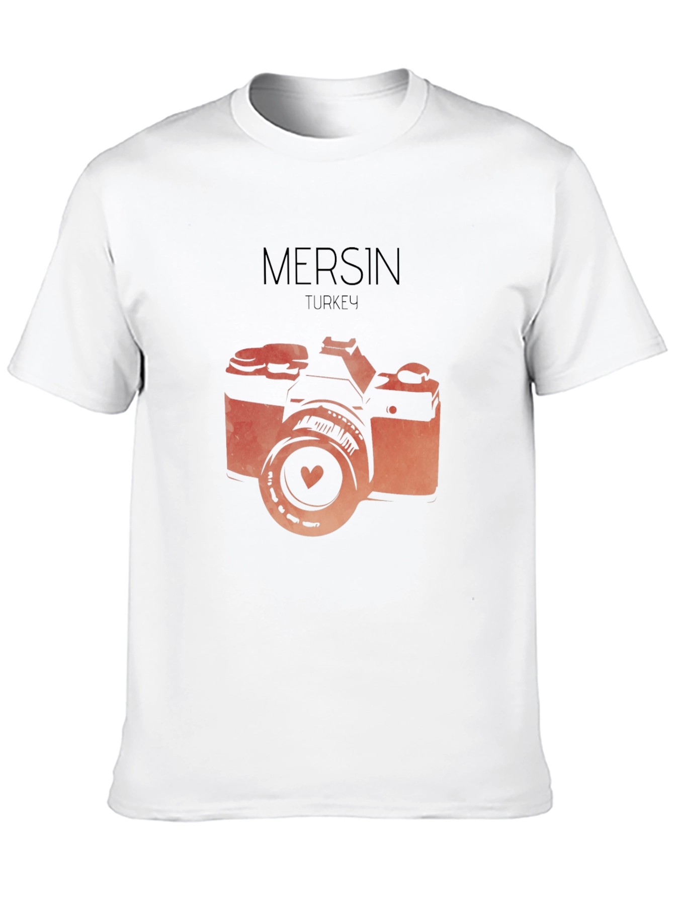 Mersin Turkey Camera Graphic T-Shirt