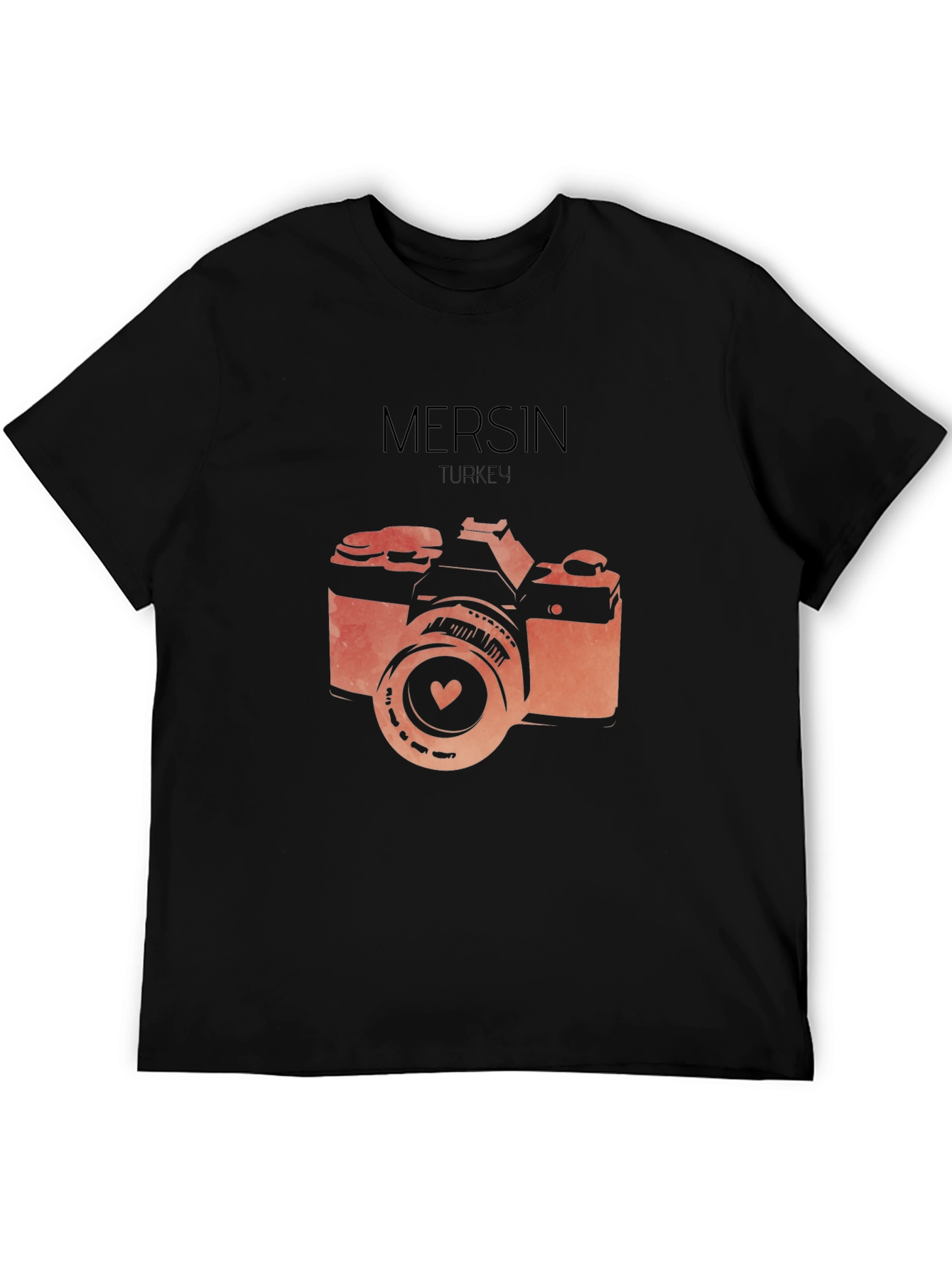 Mersin Turkey Camera Graphic T-Shirt