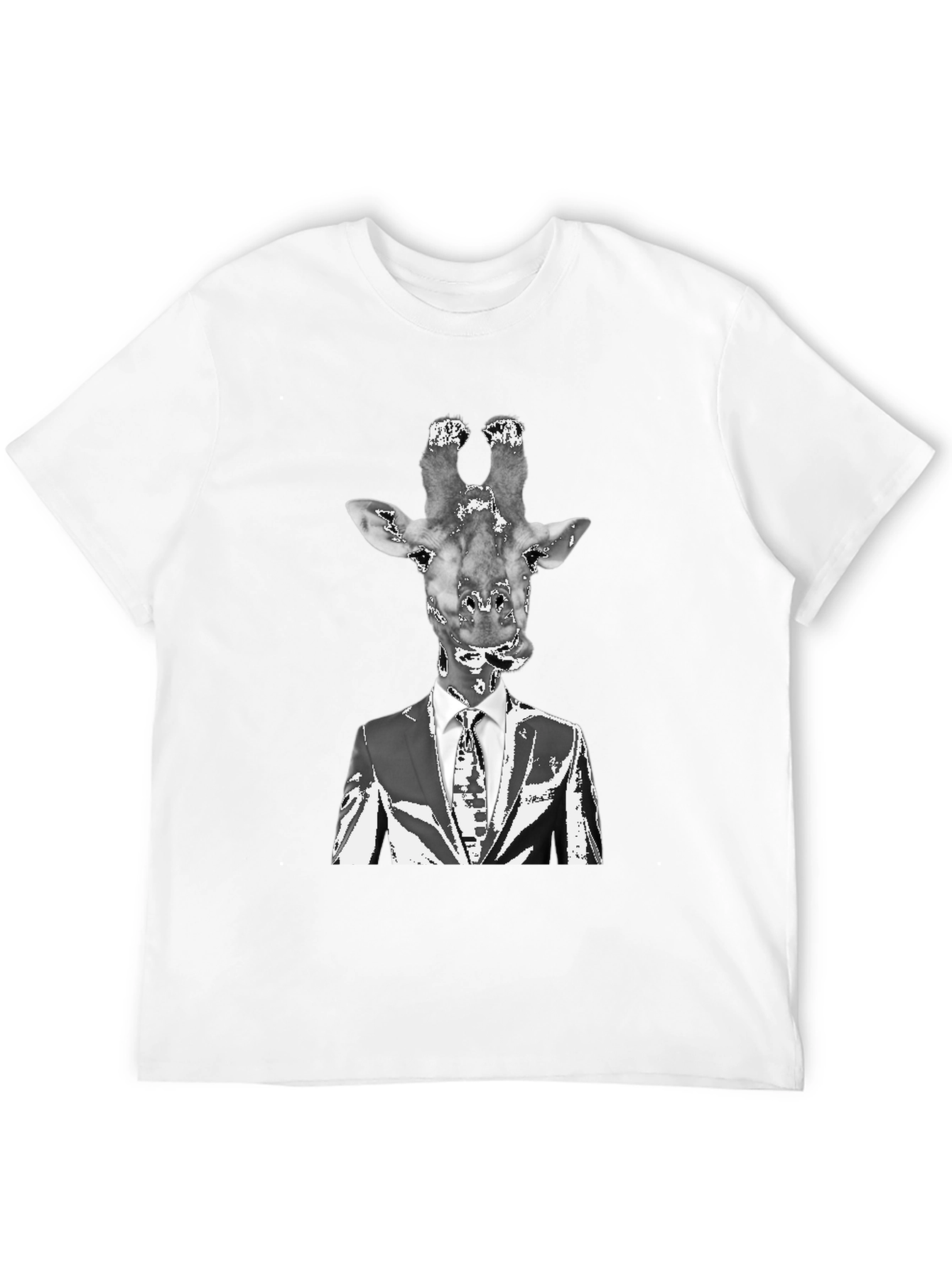 Giraffe Head Suit T-Shirt