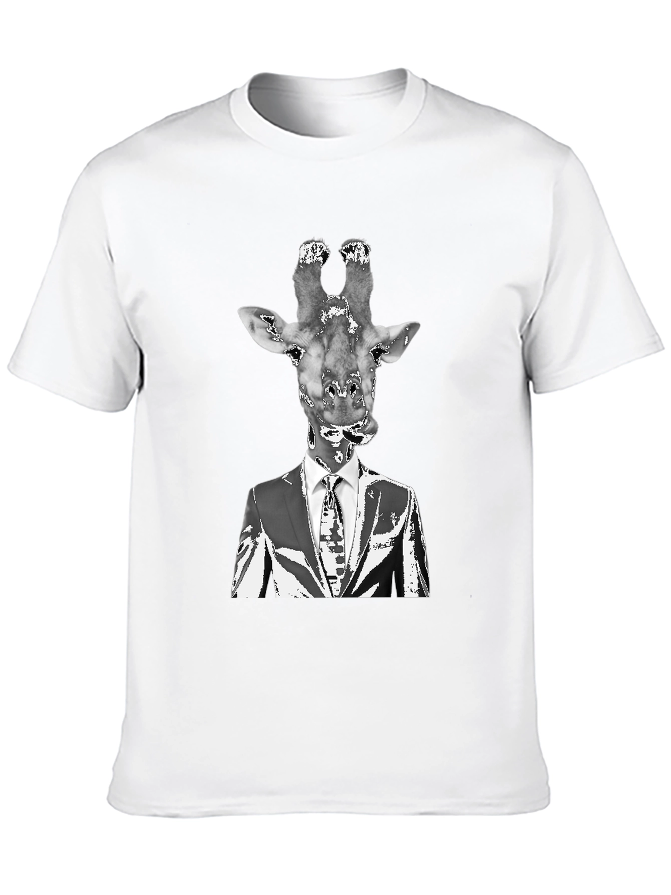 Giraffe Head Suit T-Shirt