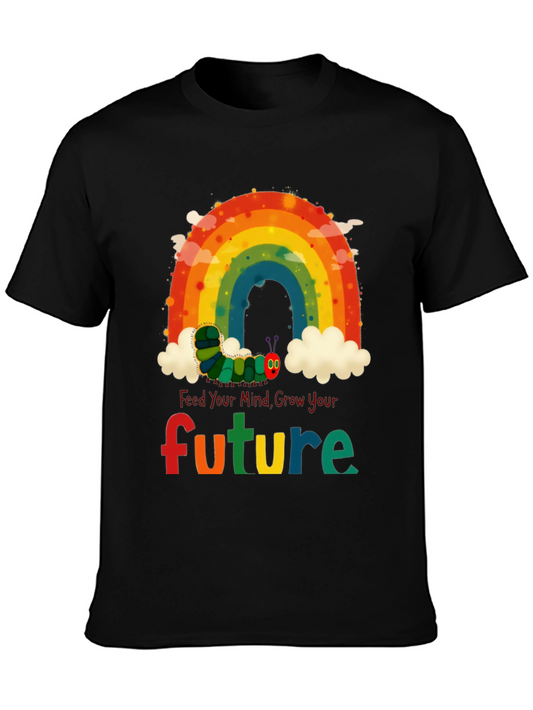 Rainbow Caterpillar Graphic Tee