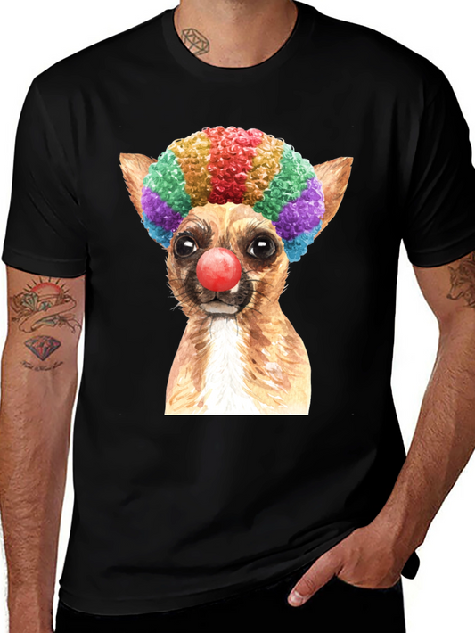 Clown Dog Graphic Tee