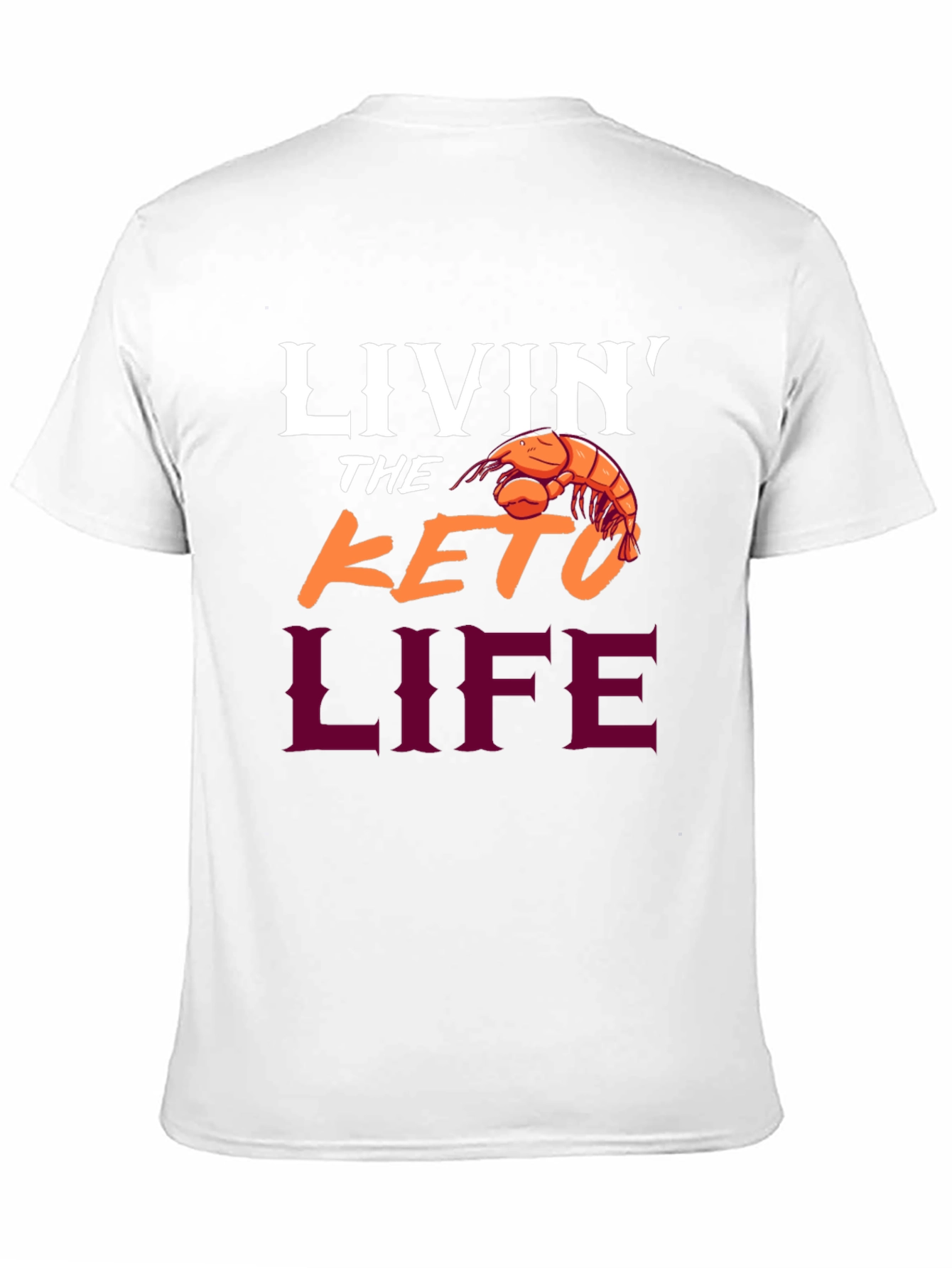 Livin The Keto Life Graphic T-Shirt
